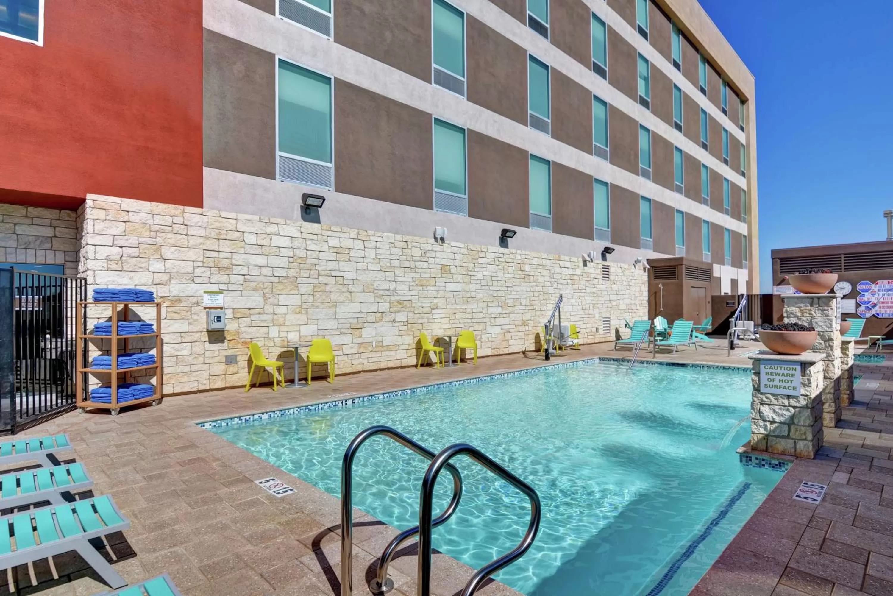 Pool view in Home2 Suites By Hilton Las Vegas Strip South