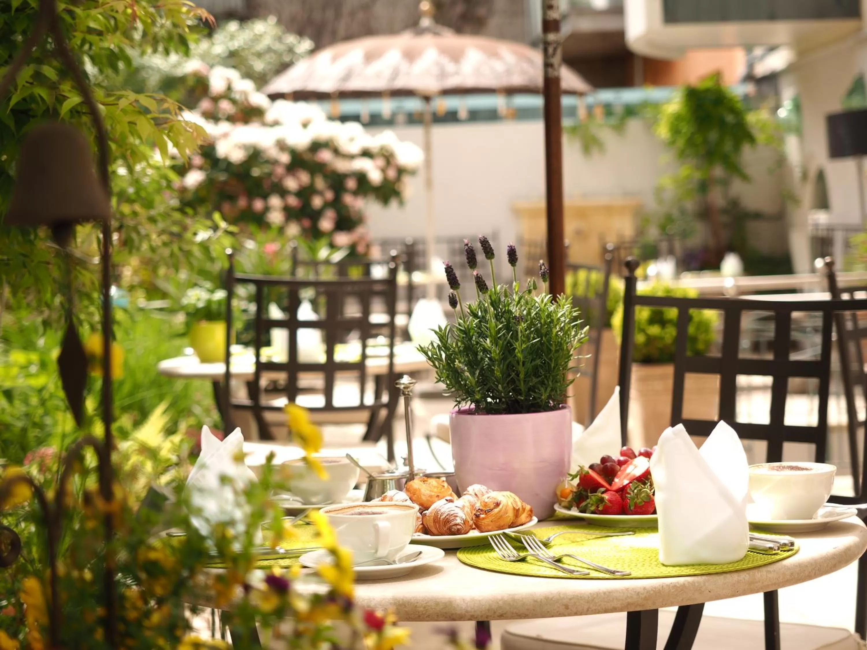 Balcony/Terrace in Boutiquehotel La Casa