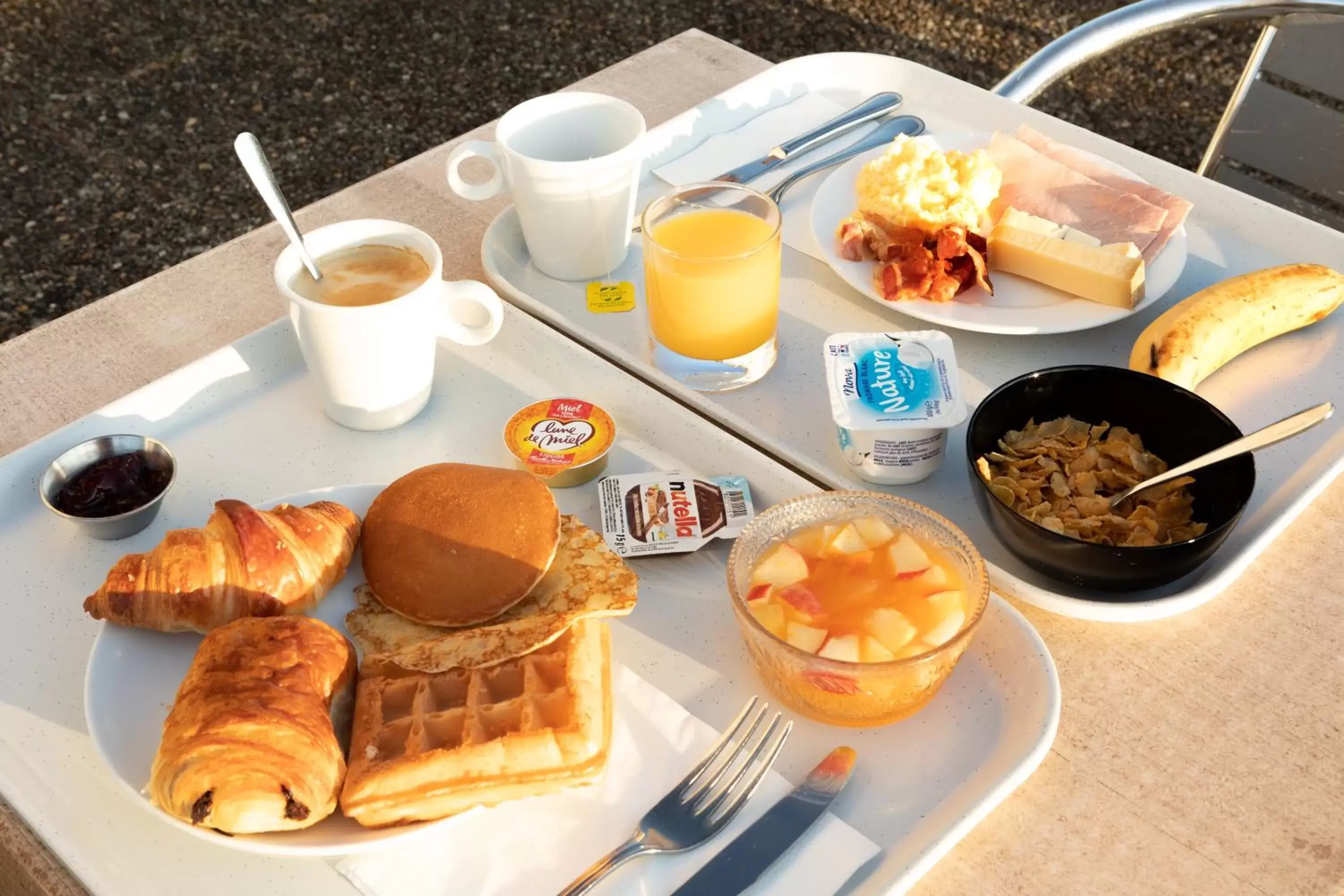 Continental breakfast, Breakfast in Campanile Dole