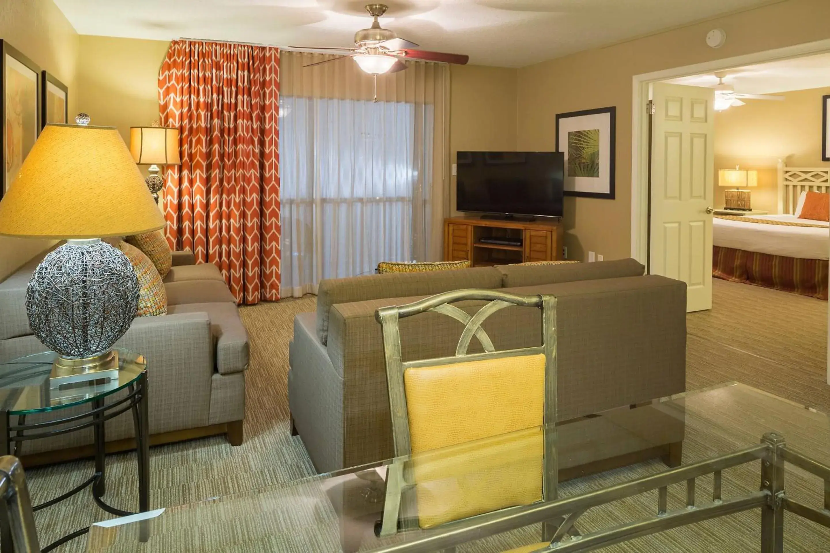 Living room, Seating Area in Bluegreen Vacations Orlando's Sunshine Resort