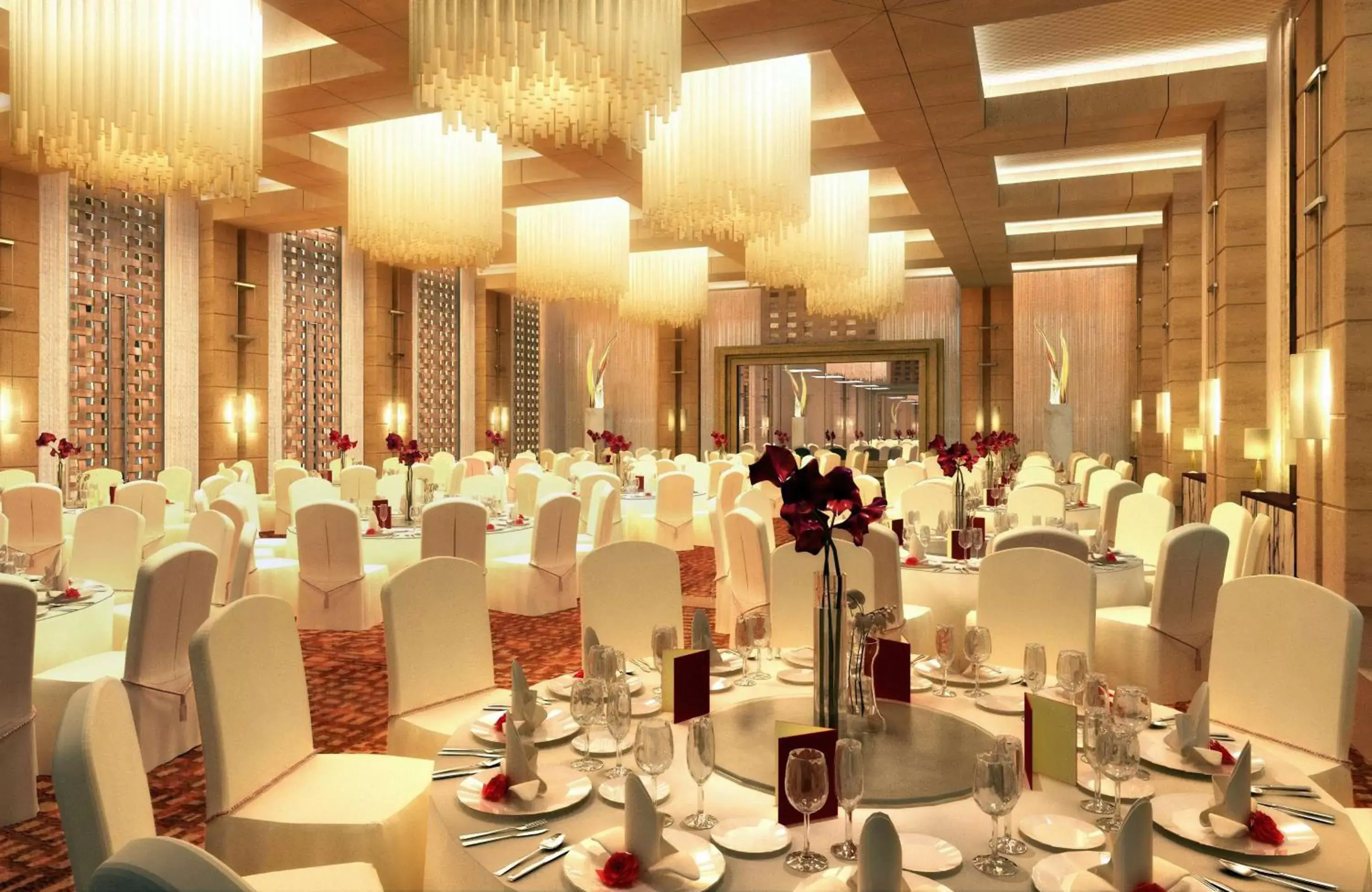 Lobby or reception, Restaurant/Places to Eat in Hyatt Regency Chennai