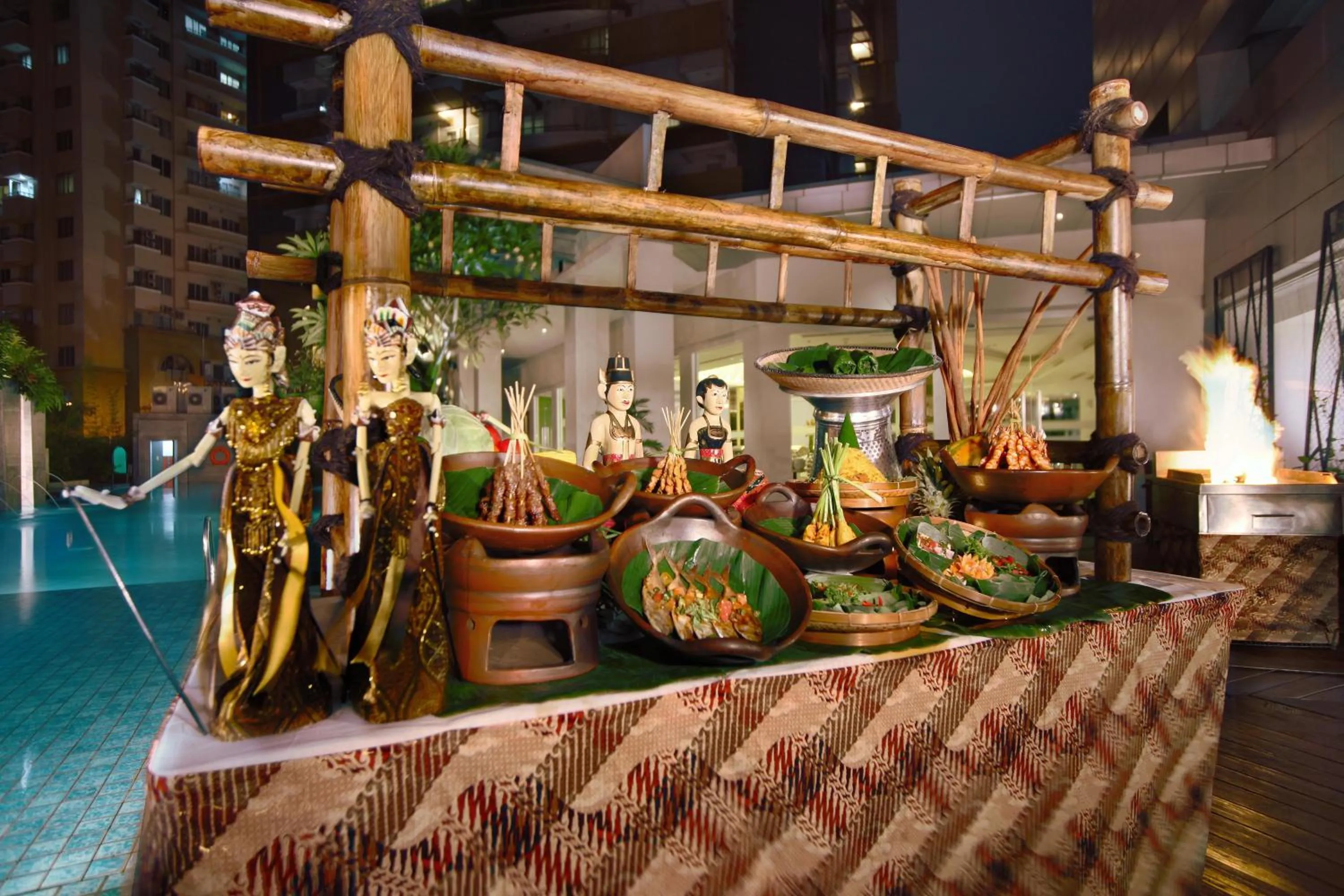 BBQ facilities in eL Hotel Jakarta