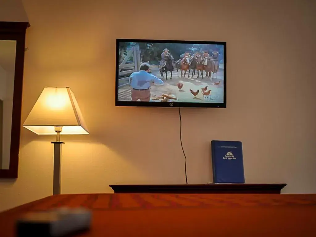 TV and multimedia, TV/Entertainment Center in Americas Best Value Inn - Chico