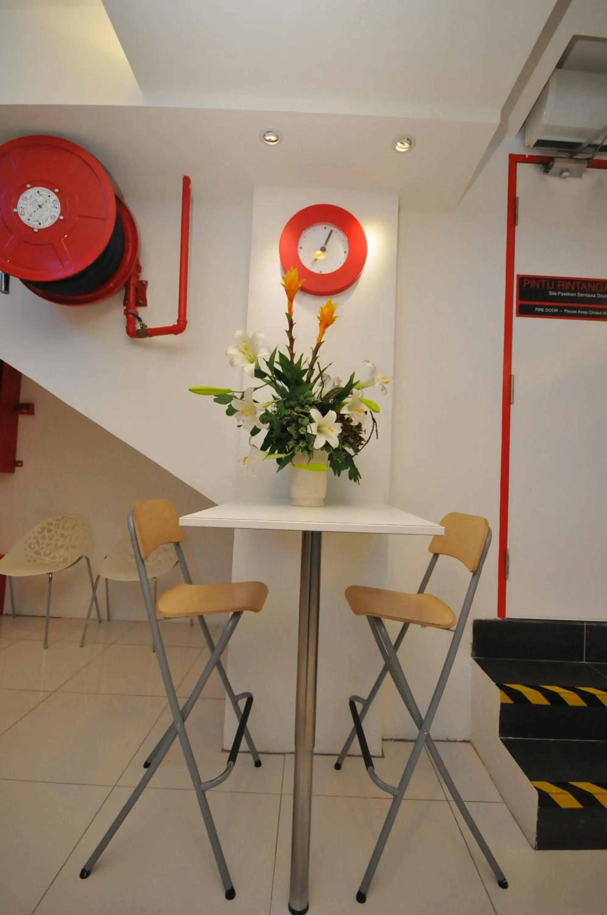 Dining area in M Design Hotel @ Pandan Indah