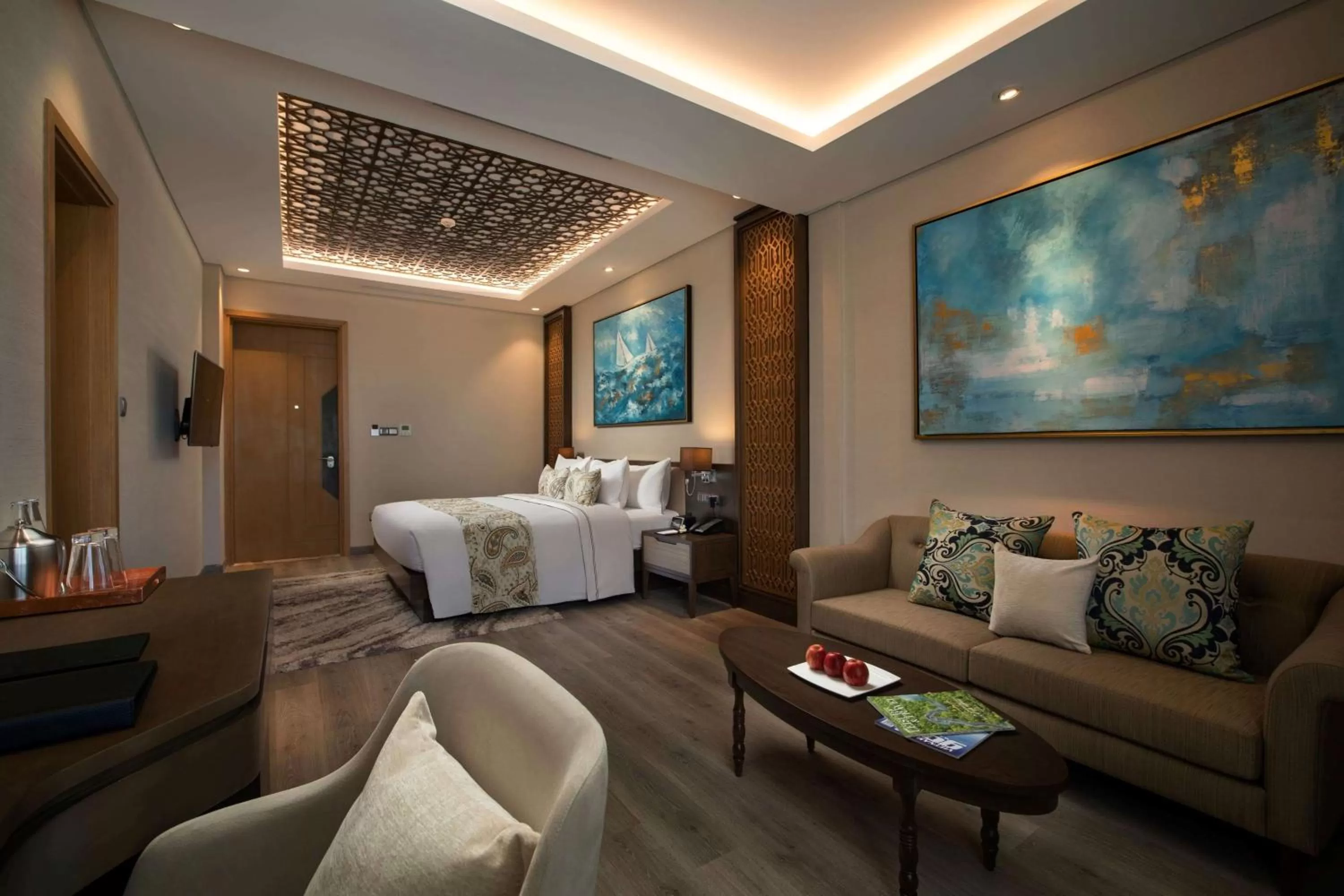 Photo of the whole room, Bed in Wyndham Grand KN Paradise Cam Ranh