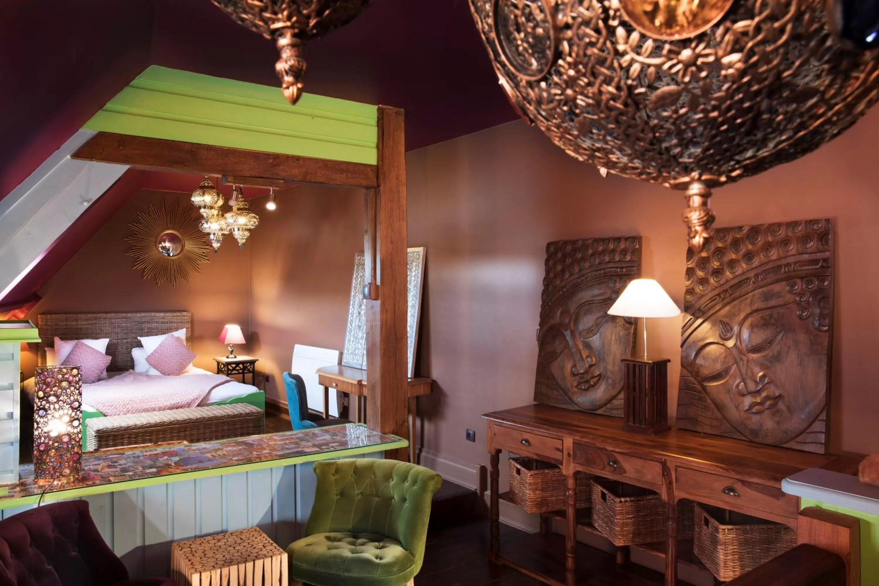 Photo of the whole room in Hotel et Spa Le Lion d'Or