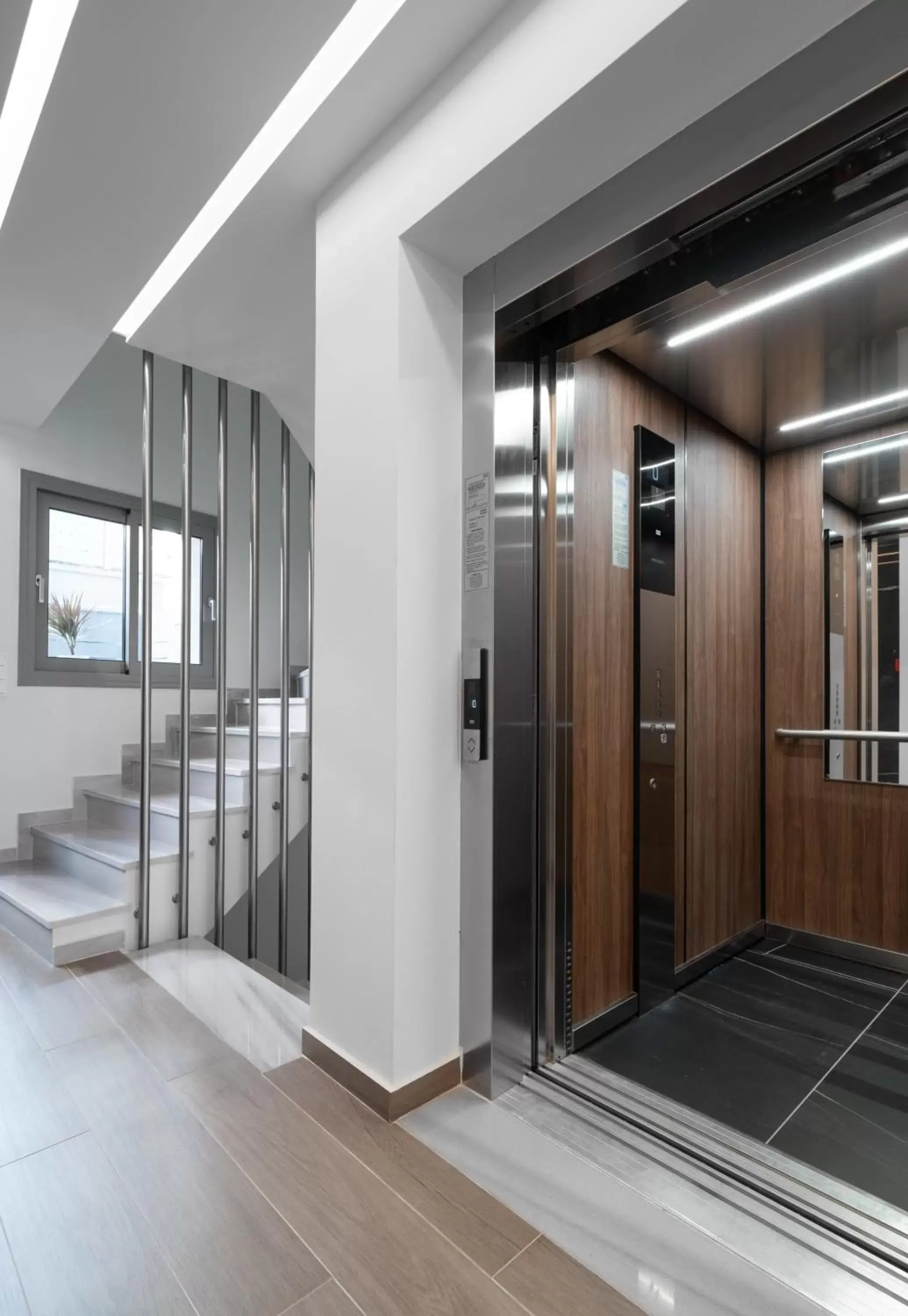 elevator in Athens Hill Luxury Apartments