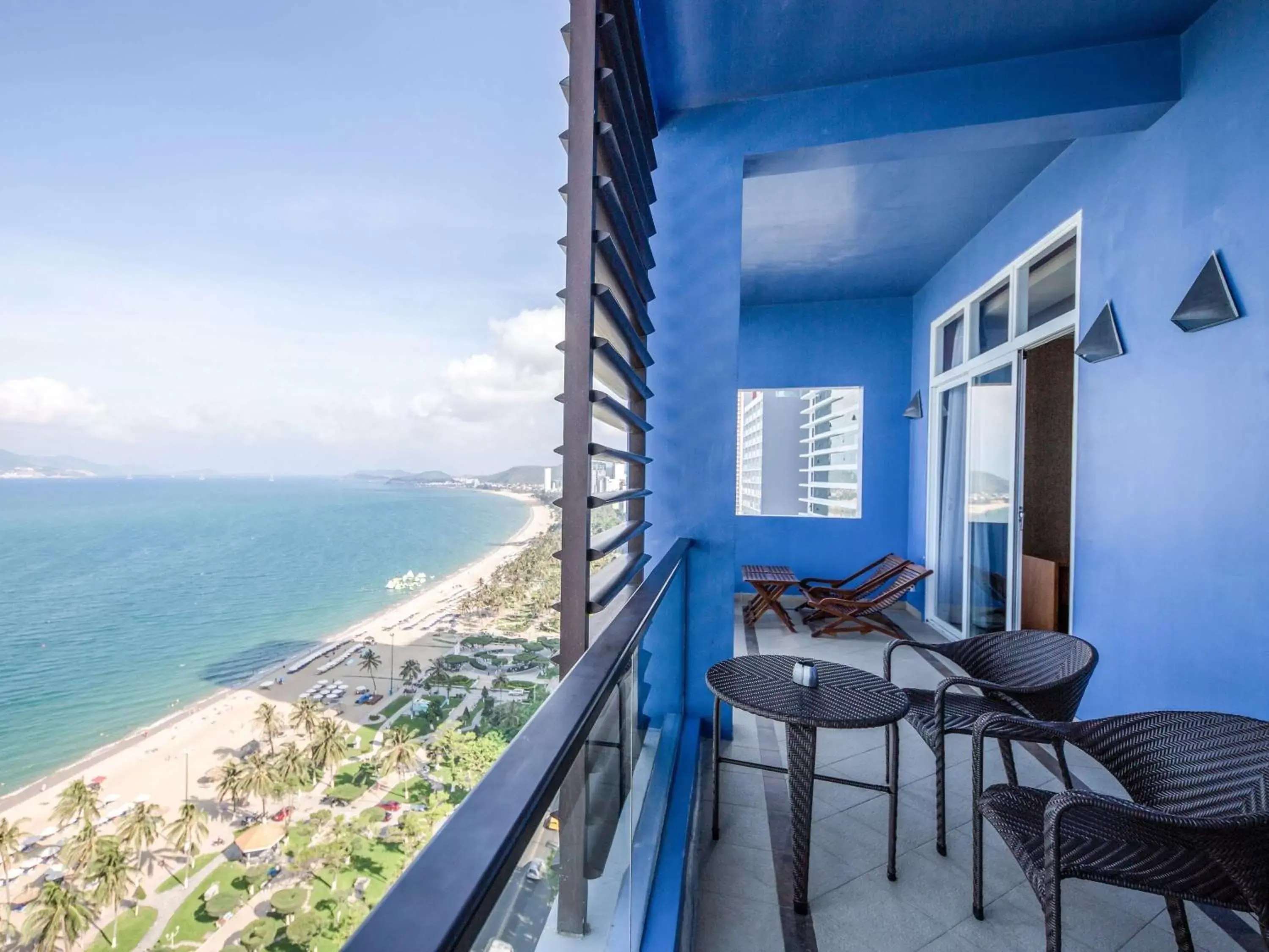 Bedroom, Balcony/Terrace in Hotel Novotel Nha Trang