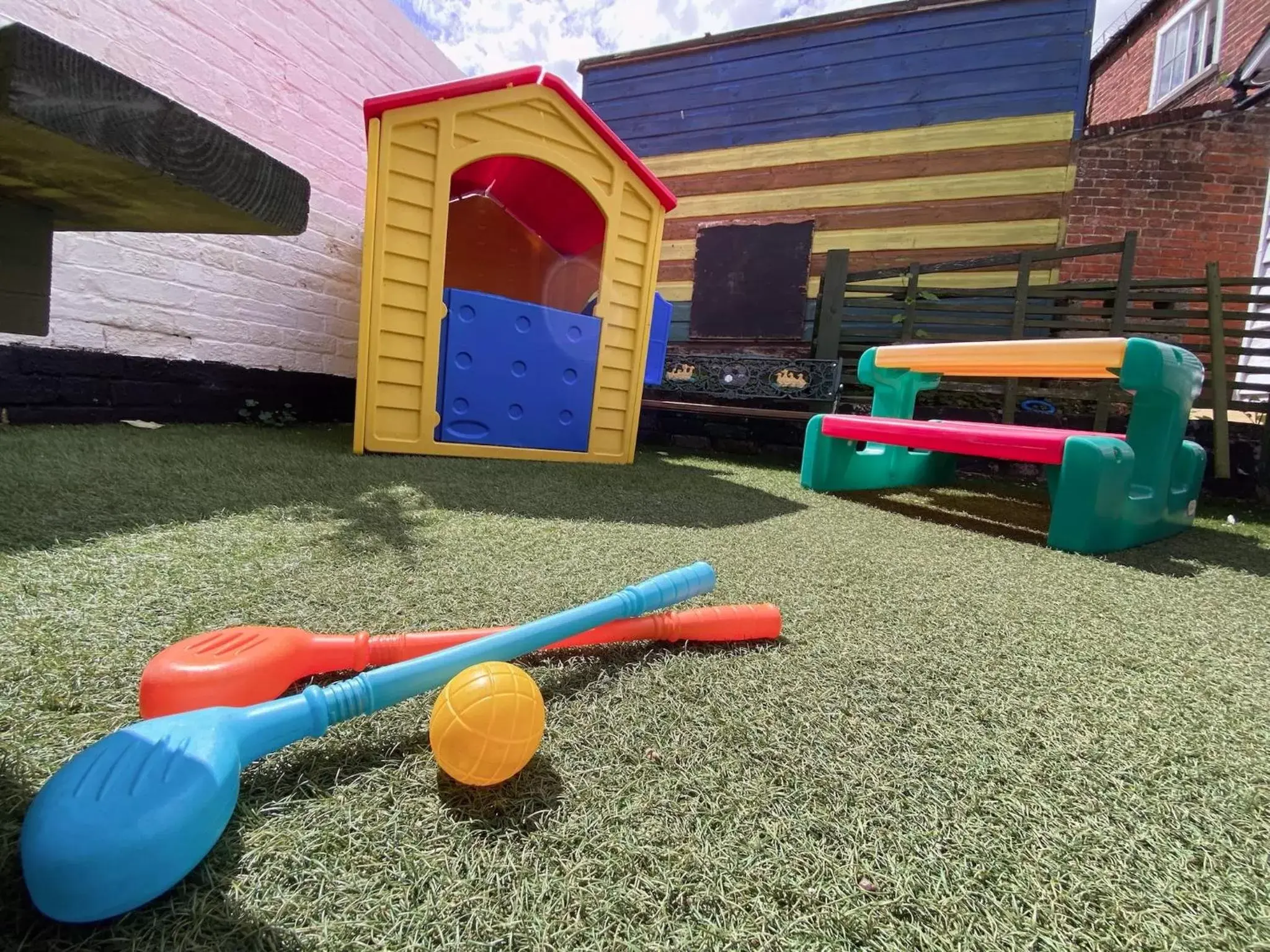 Children play ground, Children's Play Area in The Five Bells, Eastry