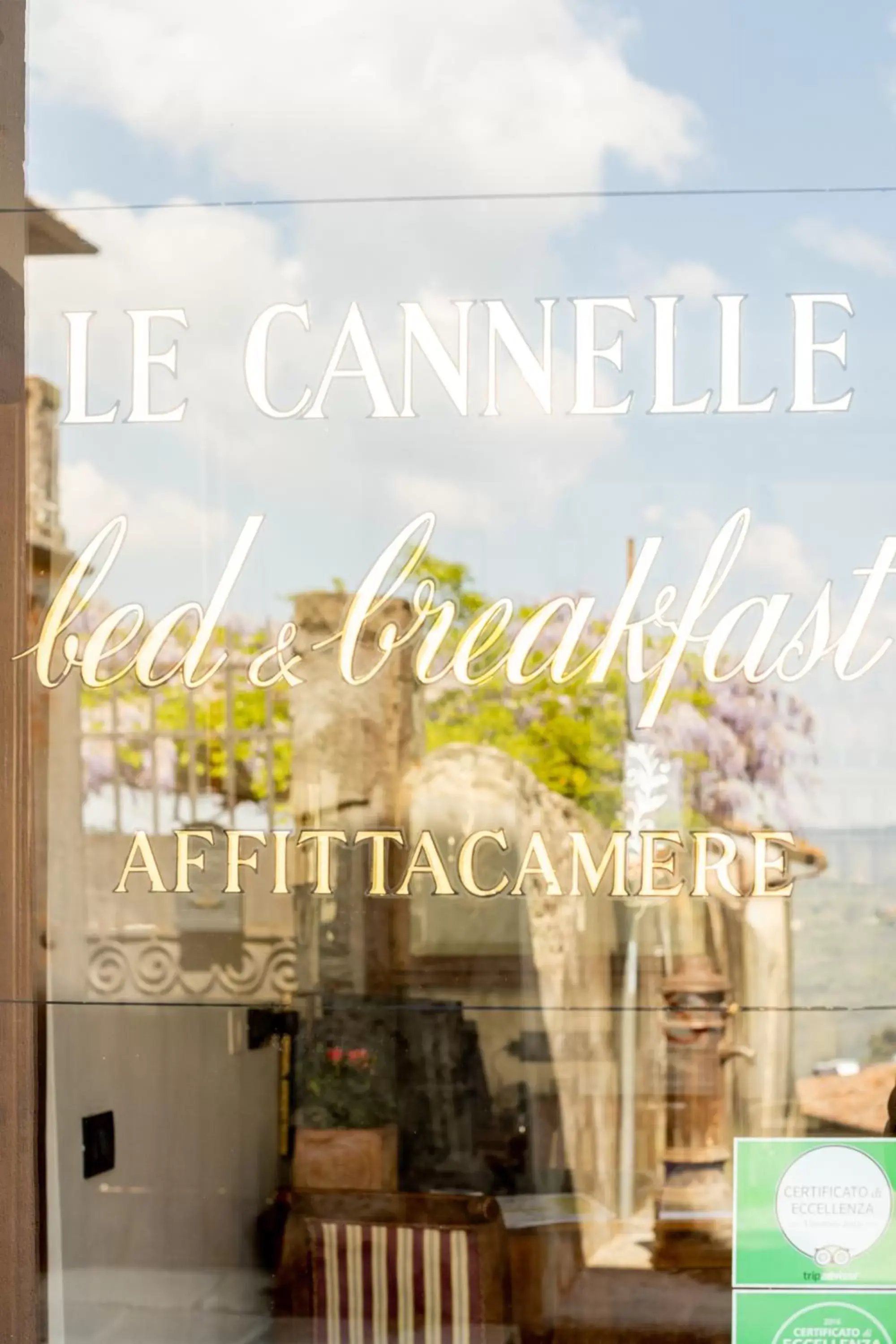 Property Logo/Sign in B&B Le Cannelle FIESOLE