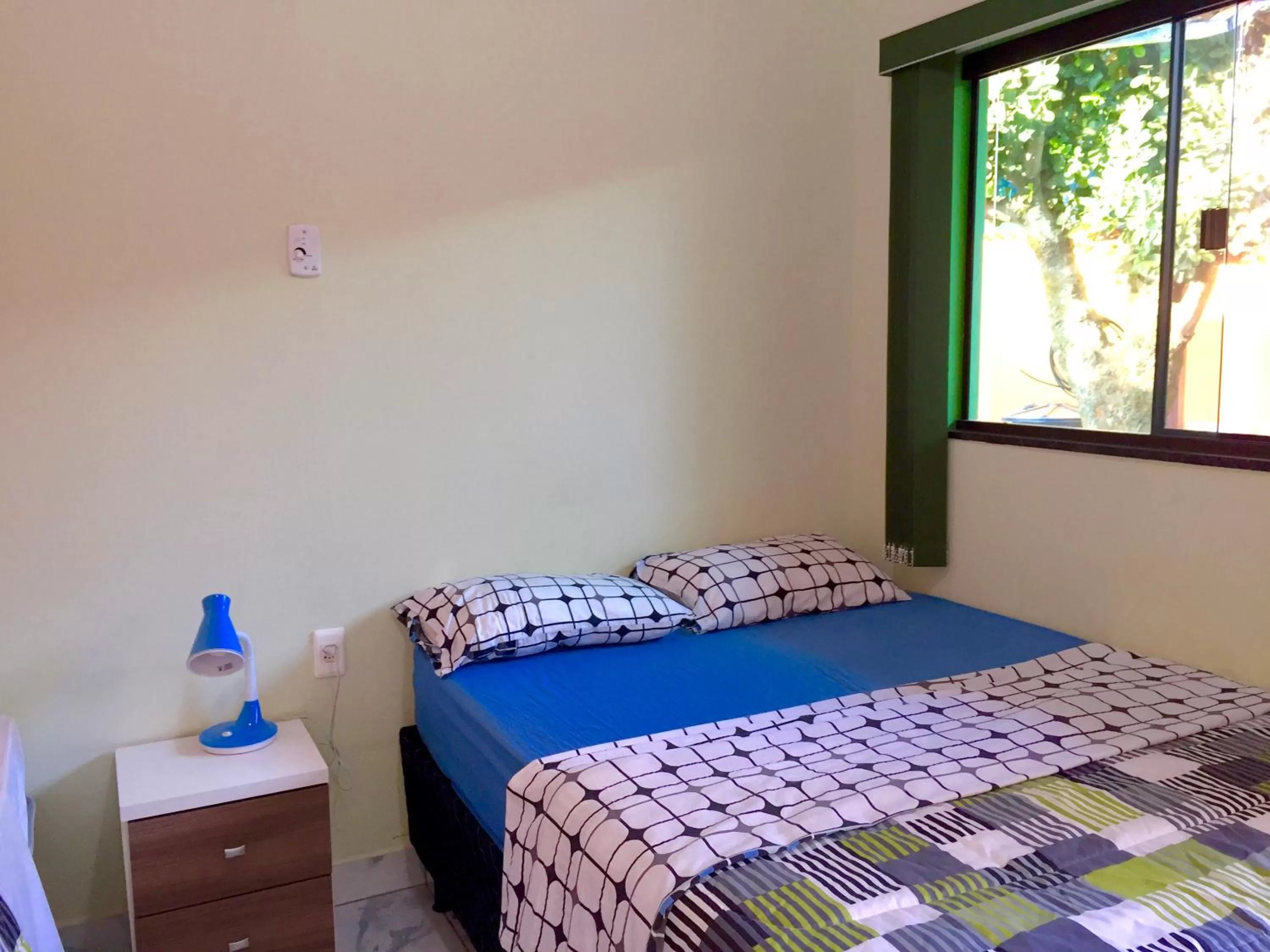 Bathroom, Bed in Pousada Corazao Sagradao