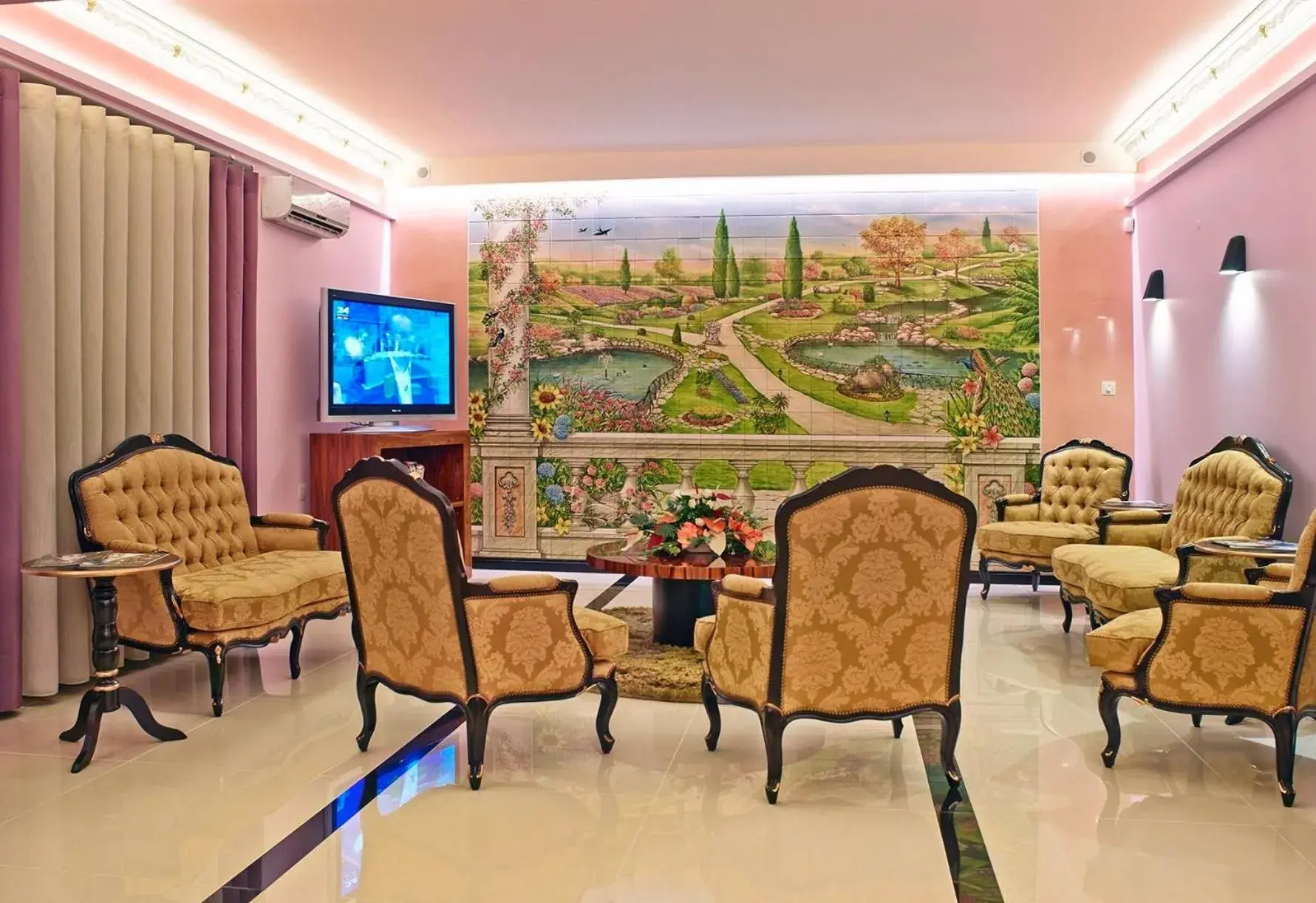 Living room in Hotel Jardim Living room in Hotel Jardim