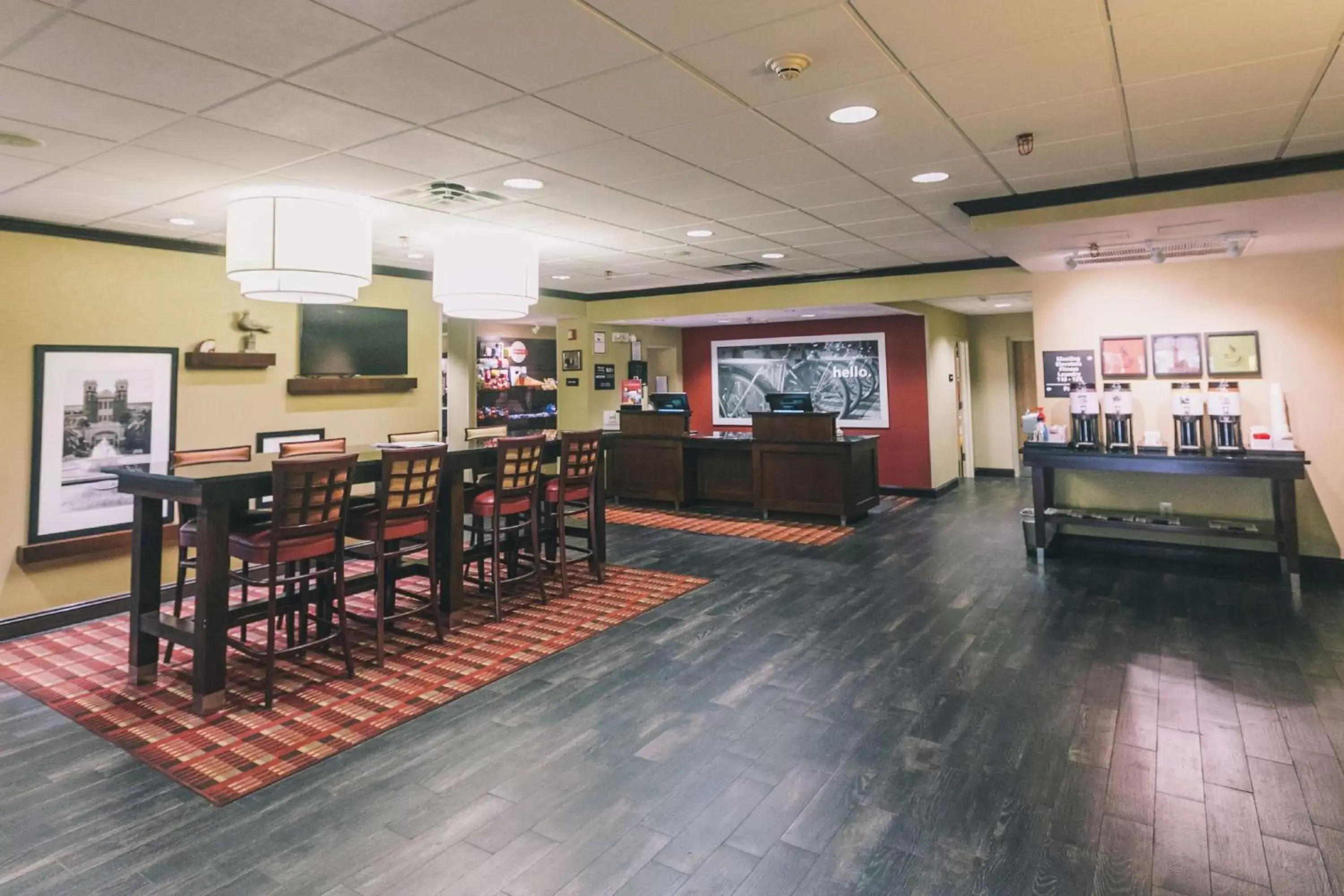 Lobby or reception in Hampton Inn Tallahassee-Central