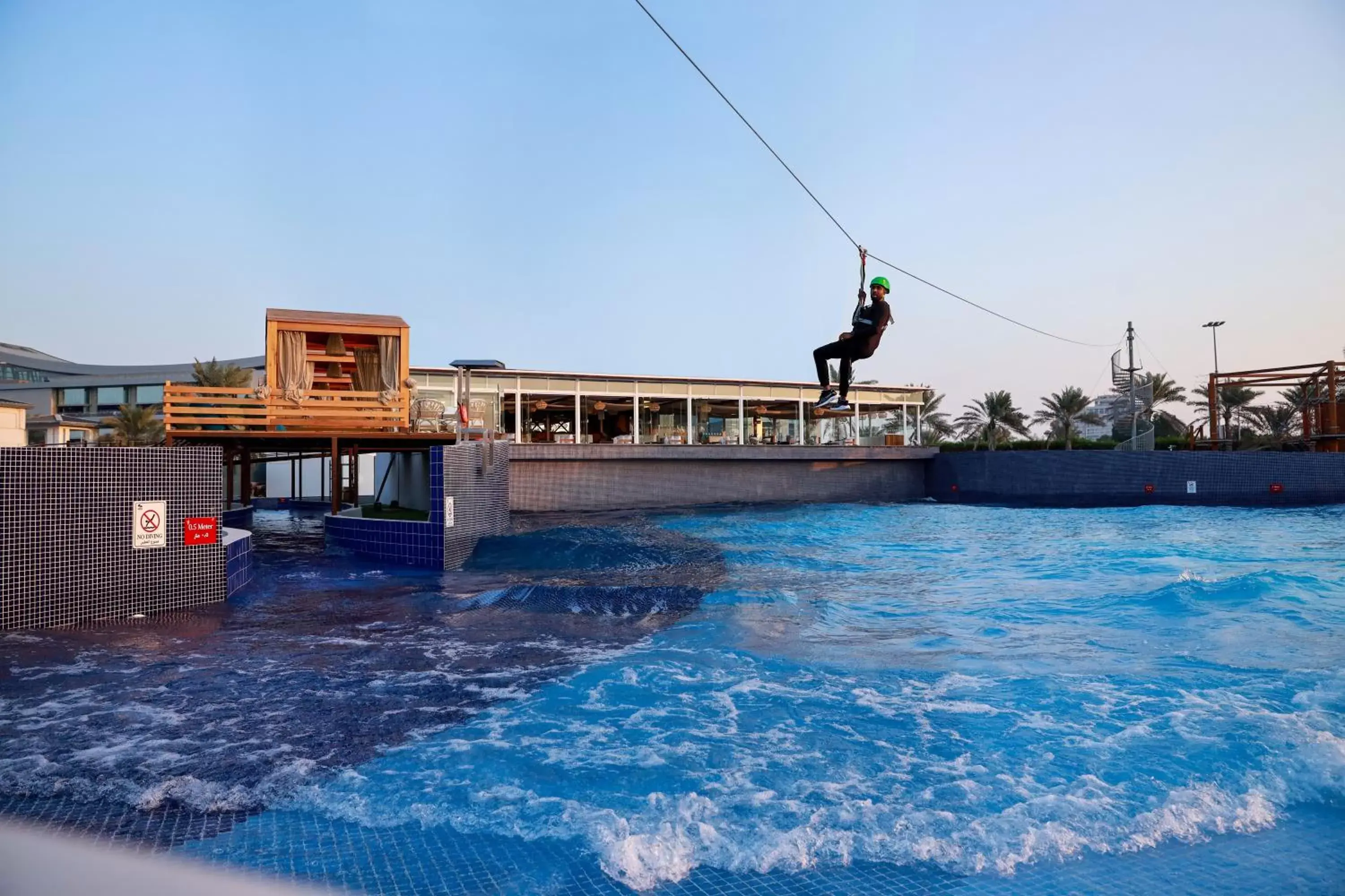 Swimming Pool in Radisson Blu Hotel & Resort, Abu Dhabi Corniche