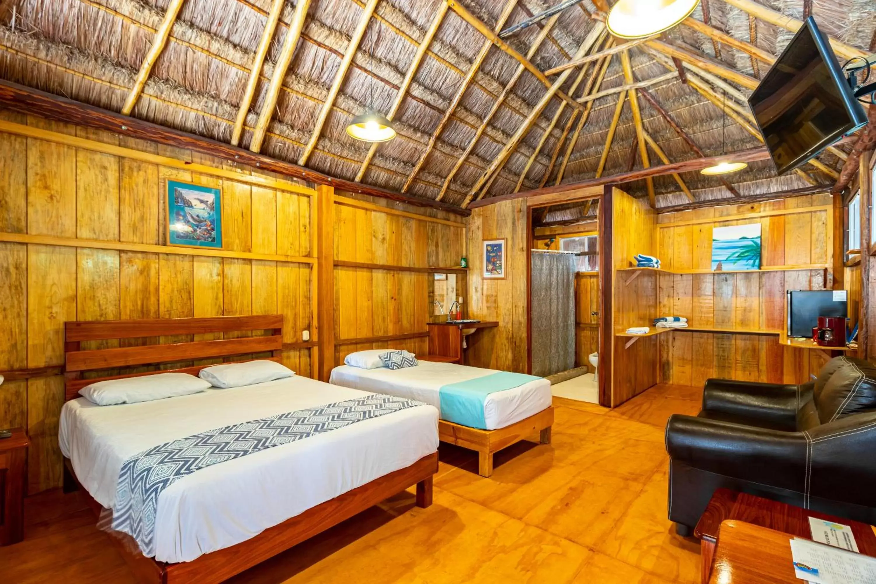 Bed in Hotel & Suites Oasis Bacalar