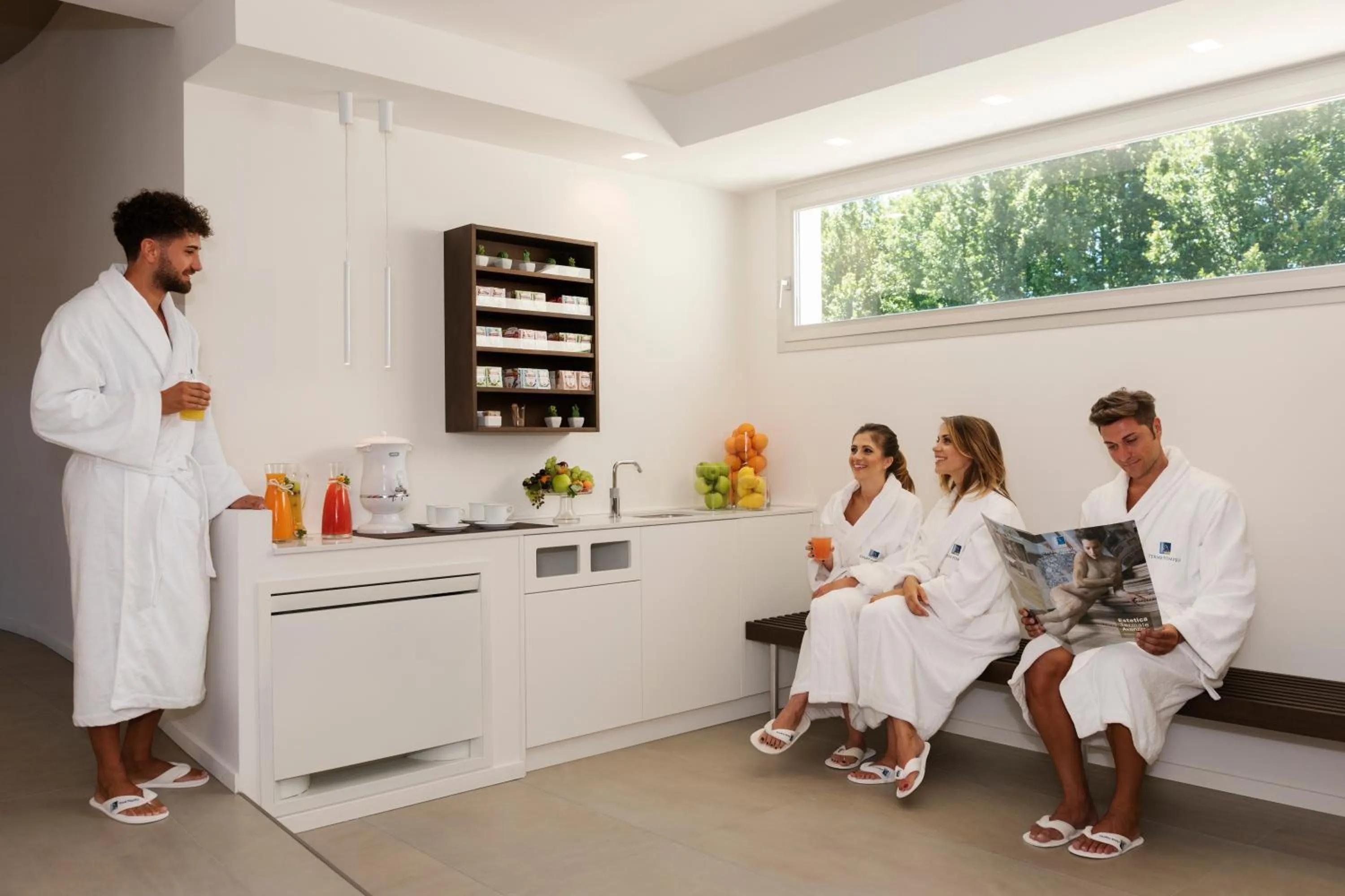 Spa and wellness centre/facilities in Hotel Fontana Olente