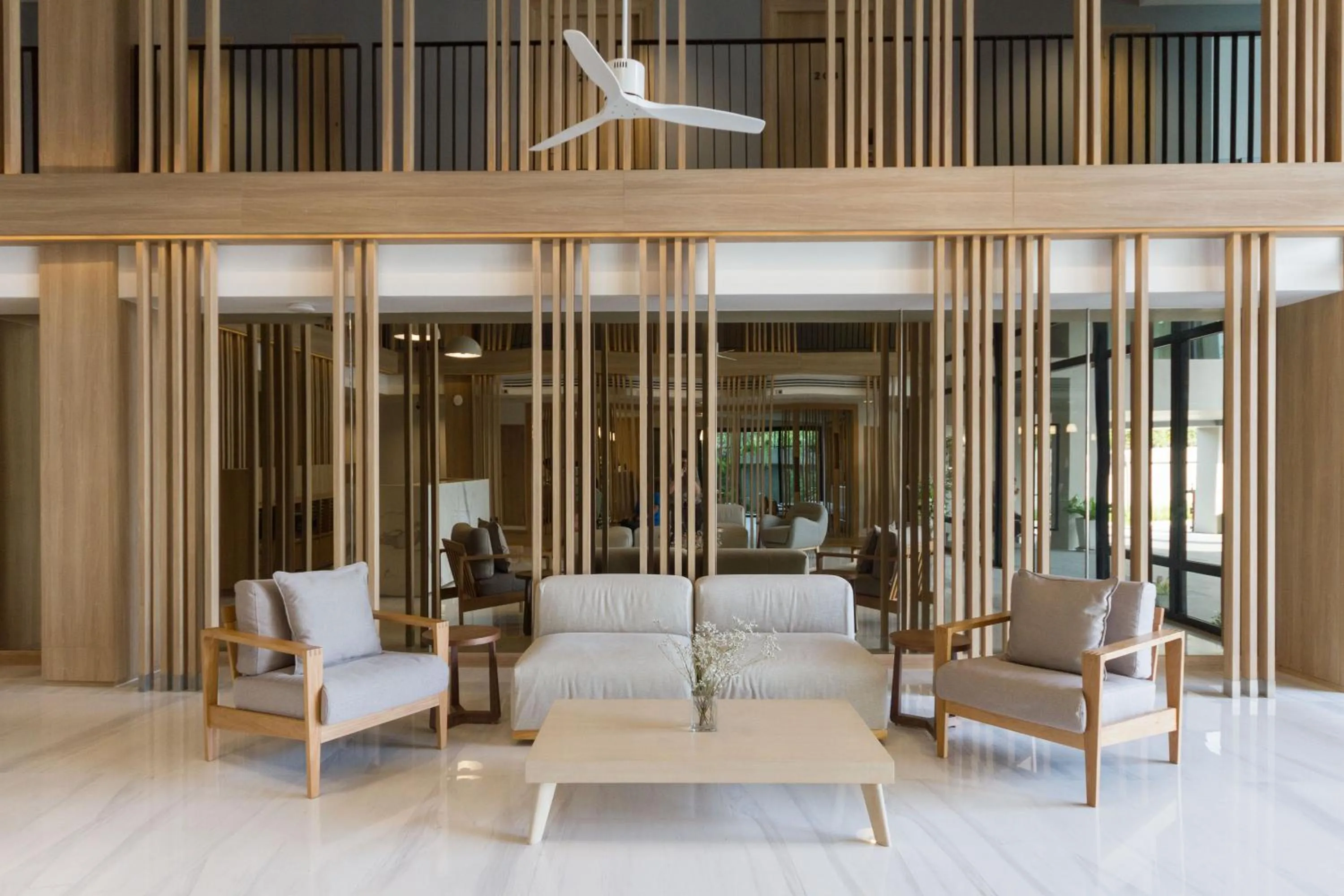 Lobby or reception in Mii Hotel Srinakarin