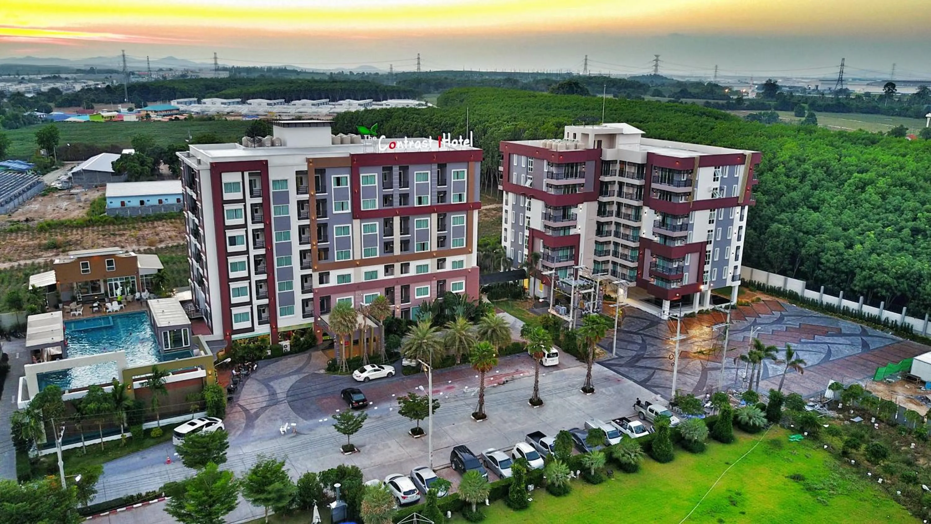 Bird's eye view in The Contrast i Hotel