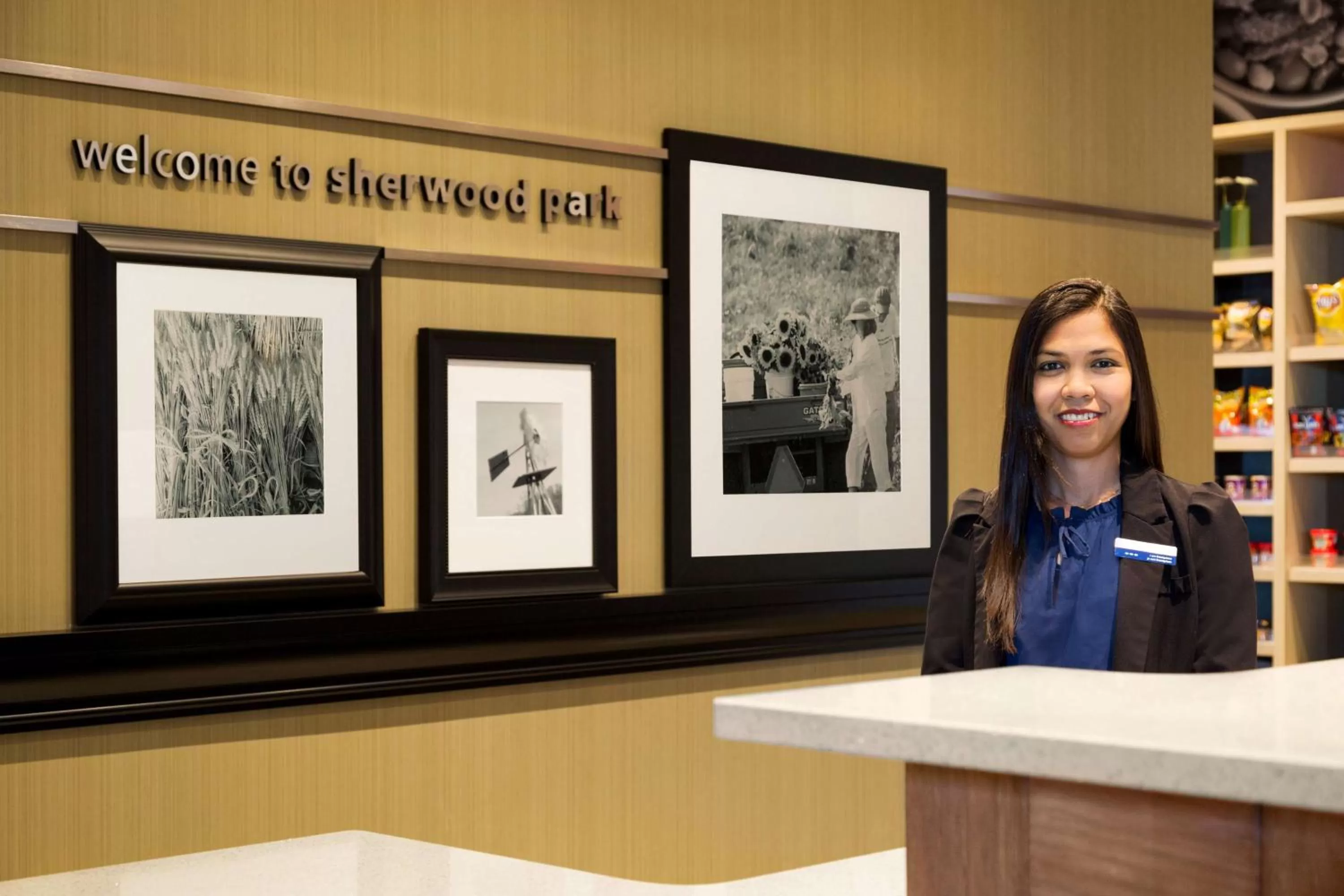 Lobby or reception in Hampton Inn by Hilton Edmonton/Sherwood Park