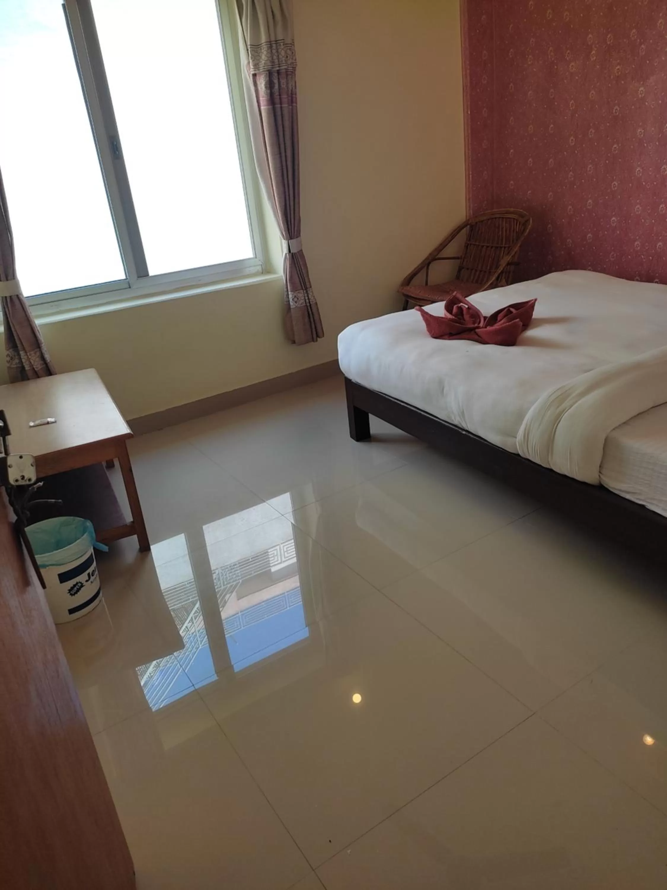 Bed in Hotel Green Hill View