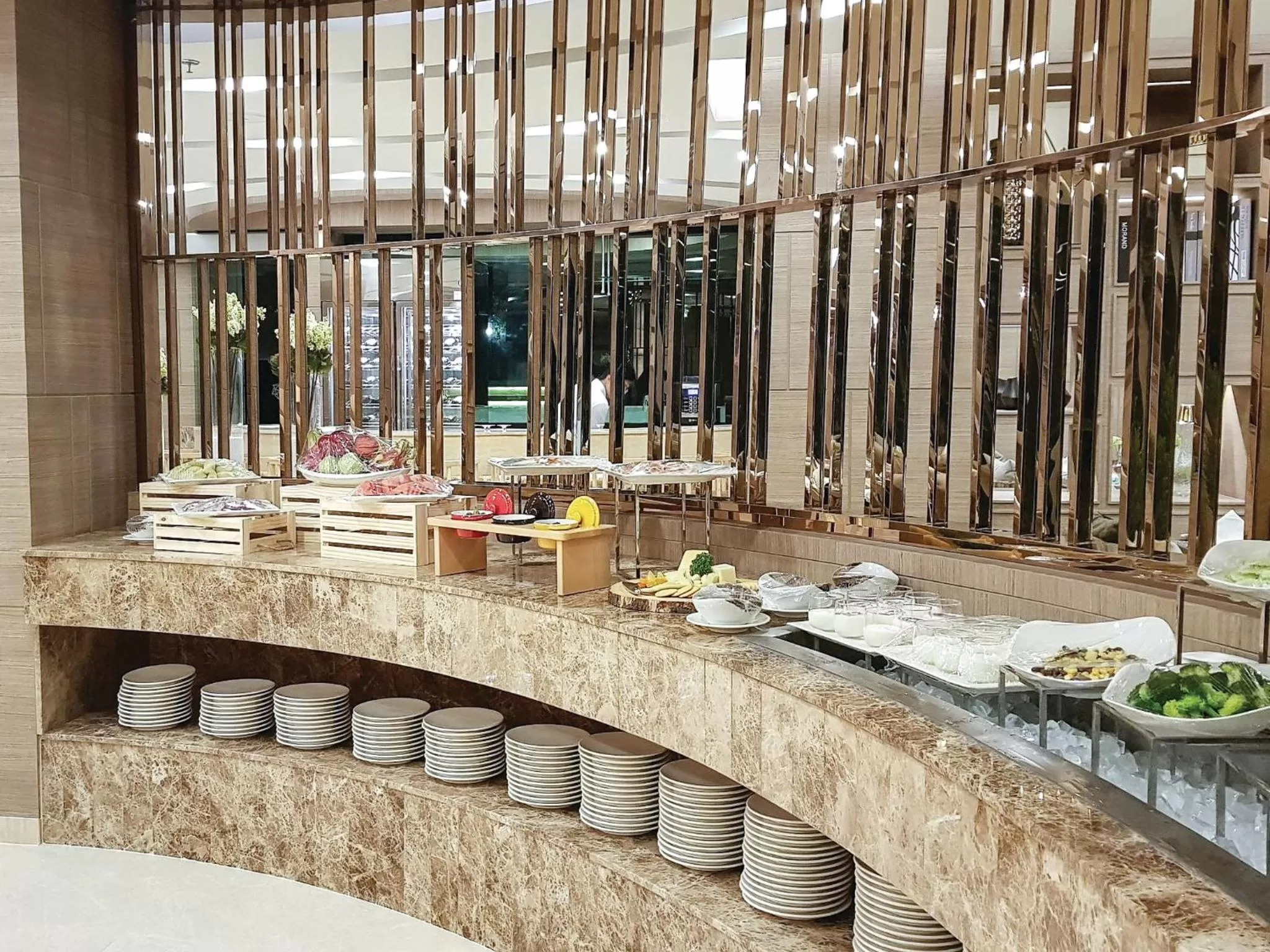 Buffet breakfast in Solitaire Bangkok Sukhumvit 11