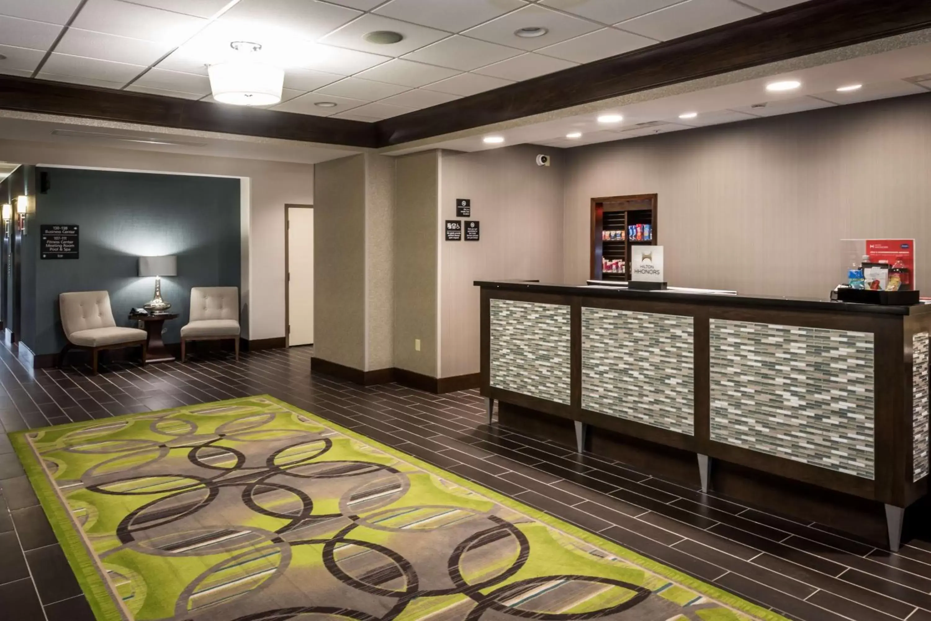 Lobby or reception in Hampton Inn & Suites By Hilton Hammond, In Lobby or reception in Hampton Inn & Suites By Hilton Hammond, In