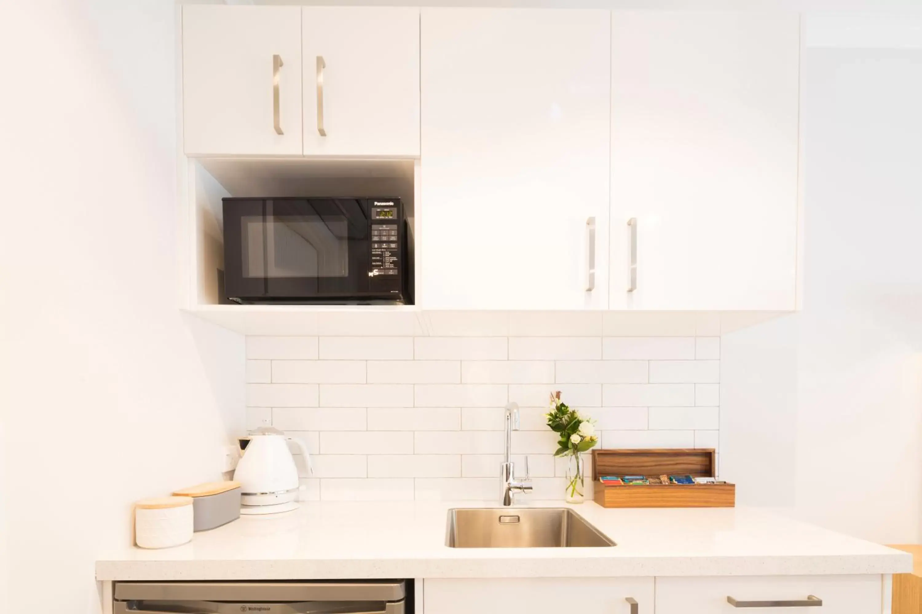 Kitchen/Kitchenette in Beechwood Boutique Accommodation