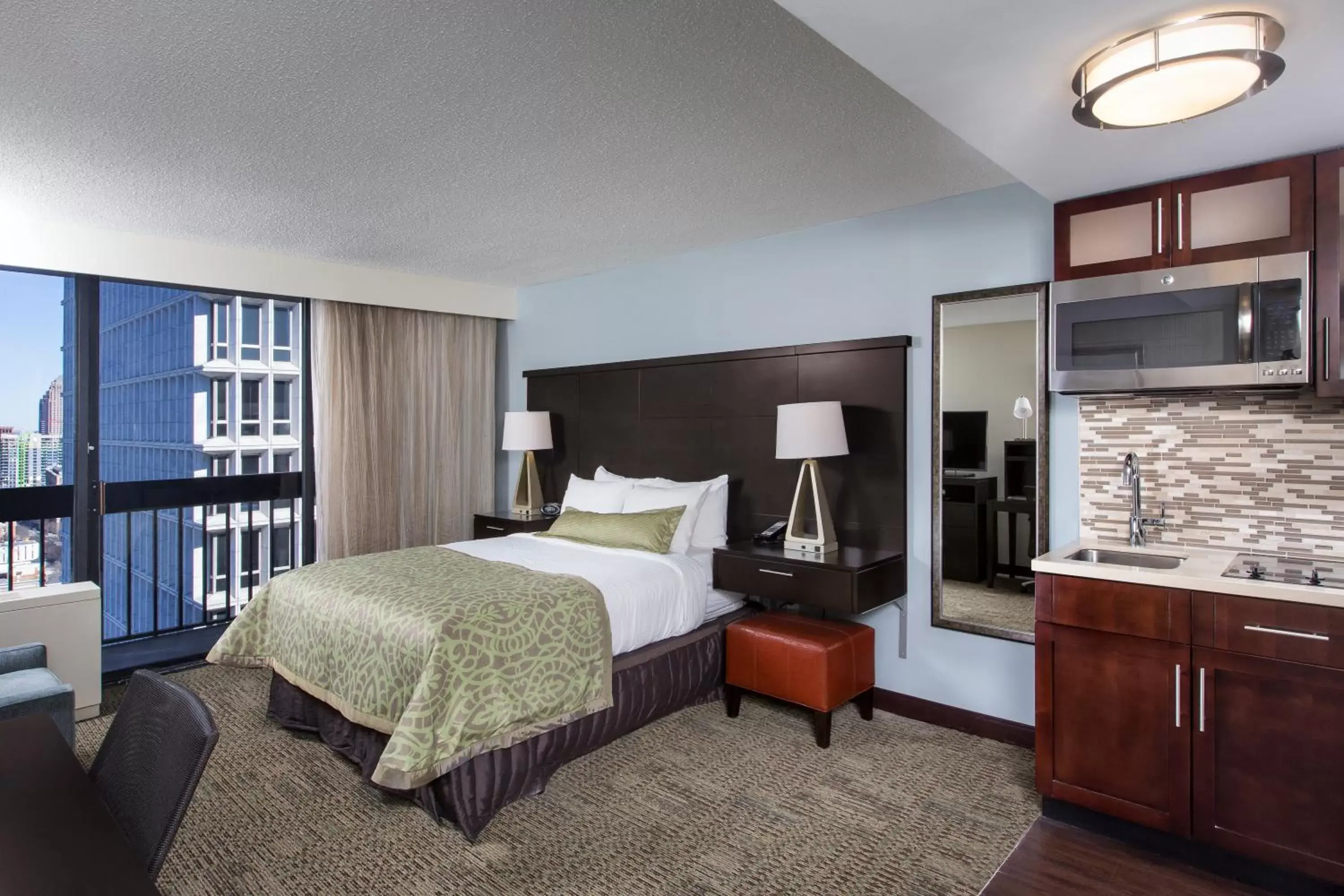Bedroom, Room Photo in Staybridge Suites Atlanta - Midtown, an IHG Hotel