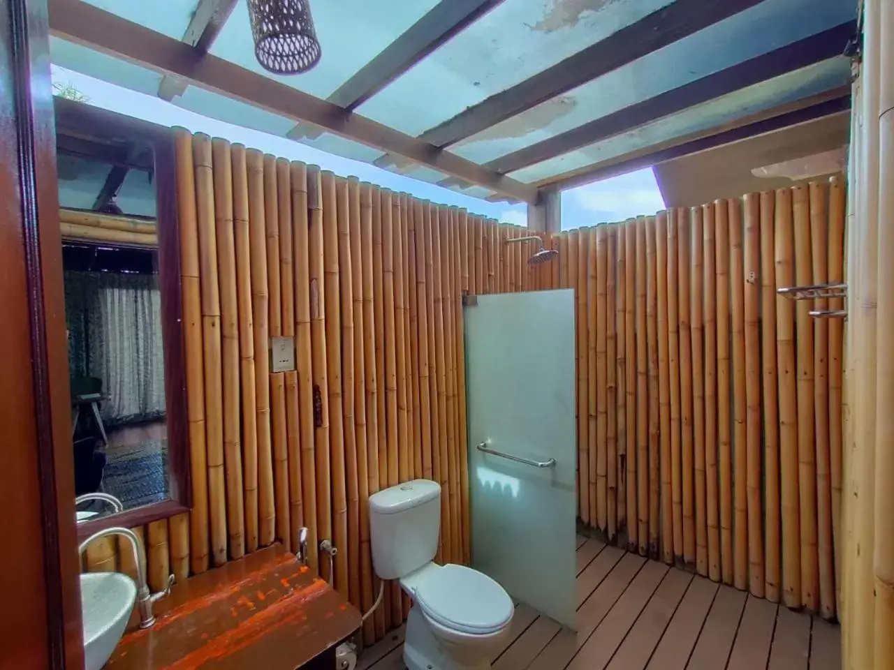 Bathroom in The Gemalai Village