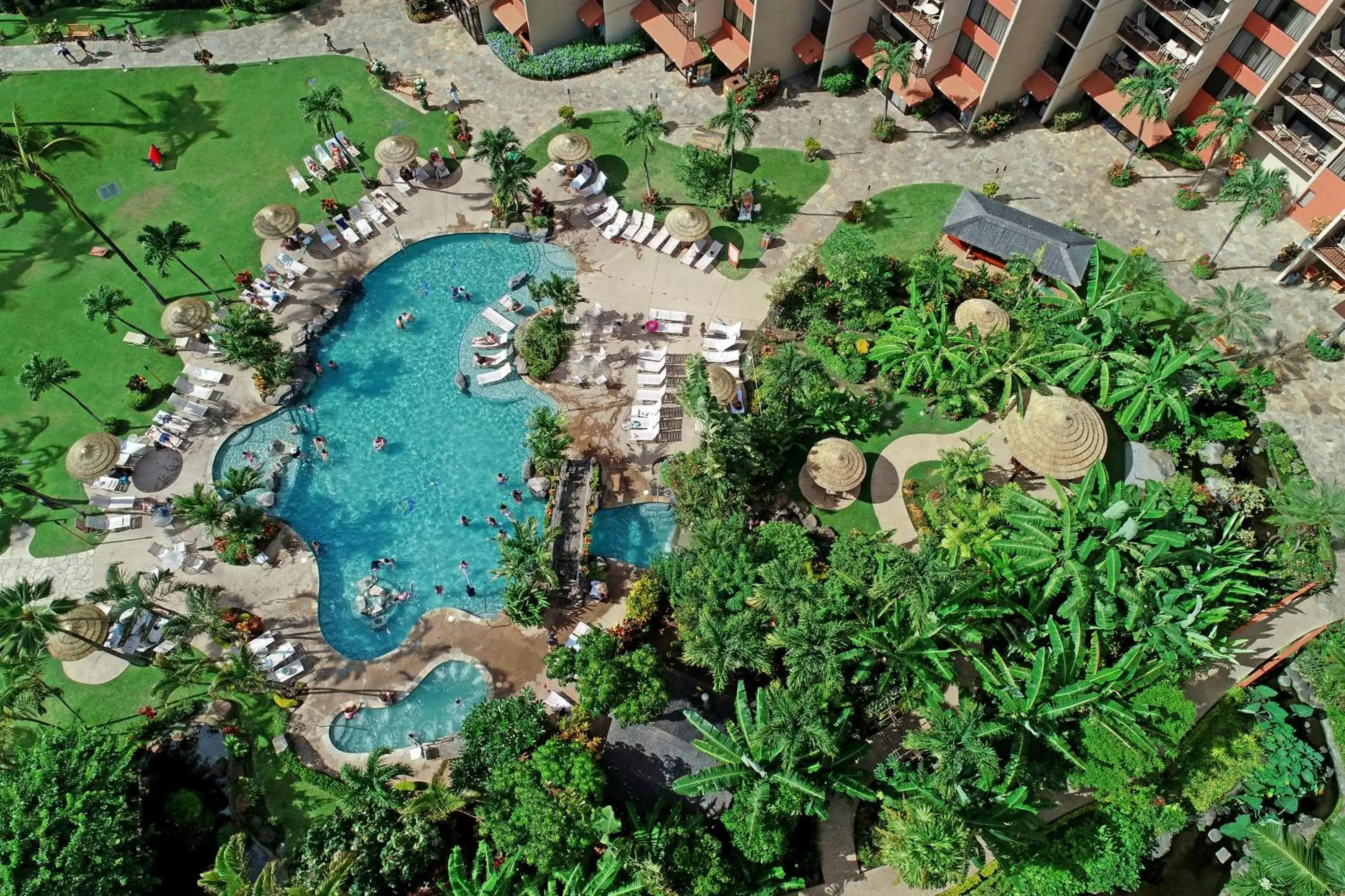 Property building, Bird's-eye View in Aston Kaanapali Shores