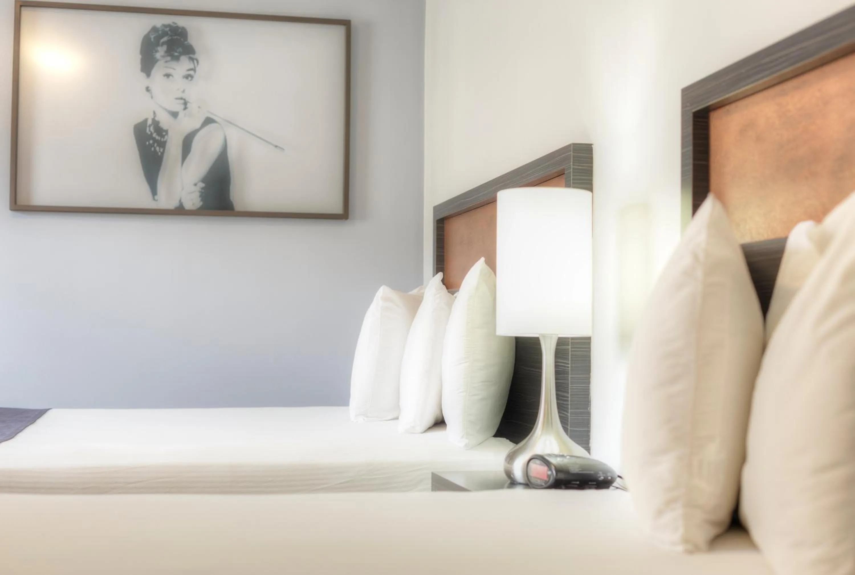 Decorative detail, Bed in Hotel Ruby