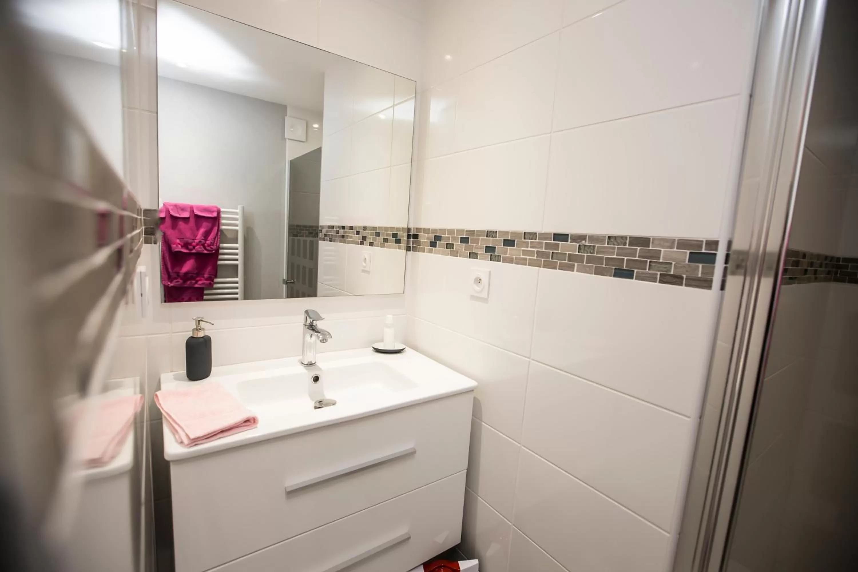 Bathroom in Chambre d'Hôtes des Lys