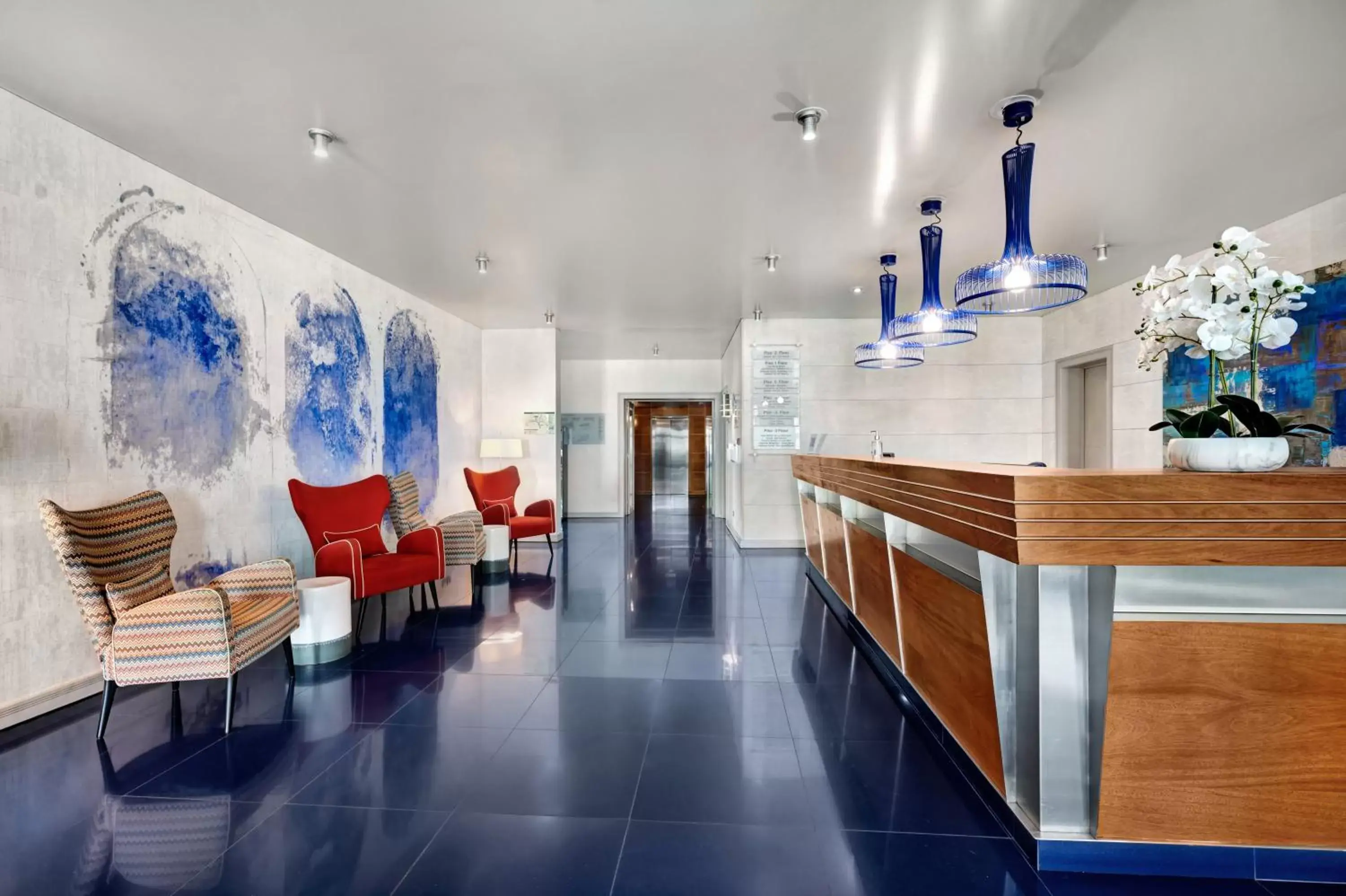 Lobby or reception in Hotel Do Caracol Lobby or reception in Hotel Do Caracol