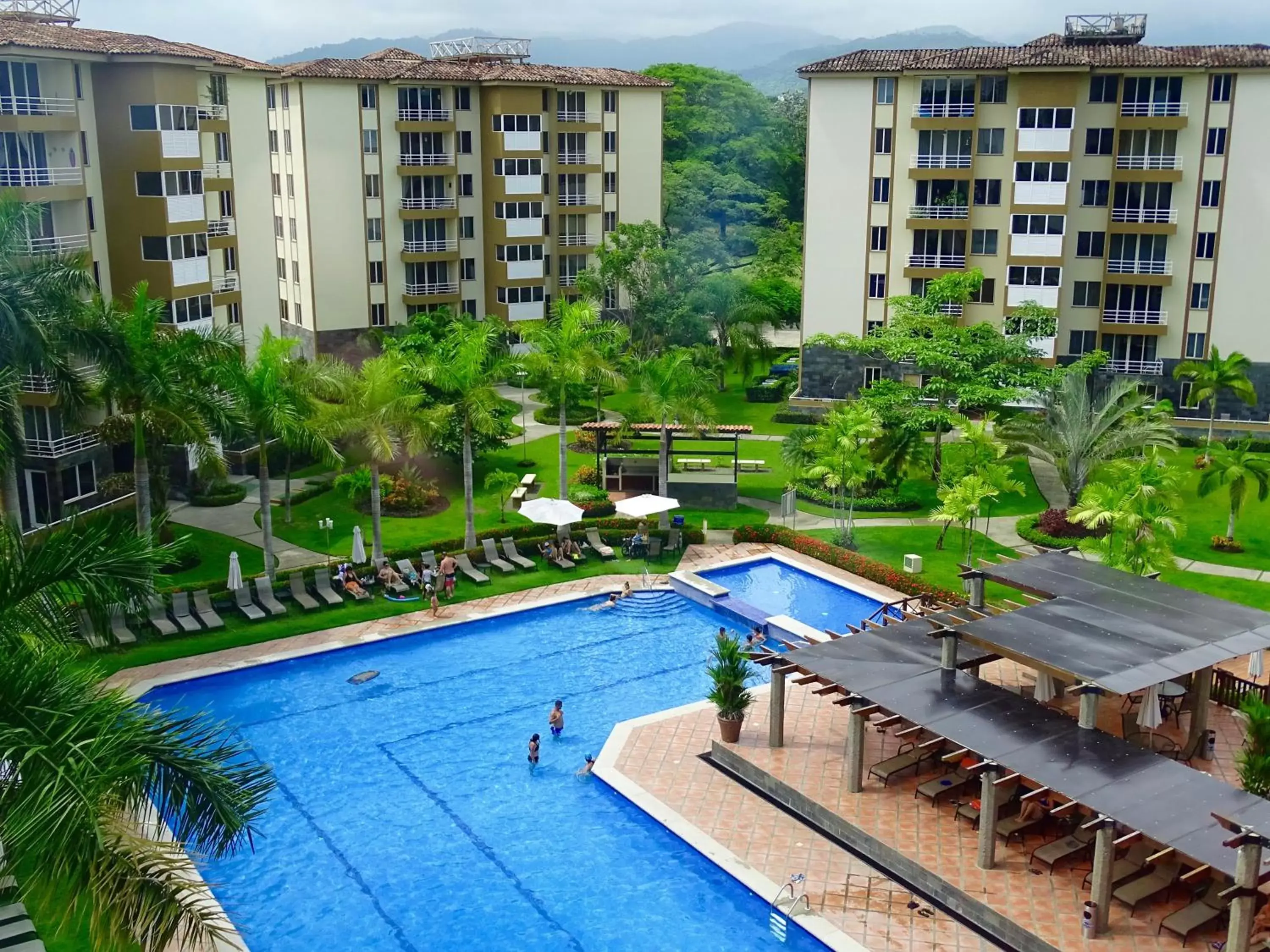 Swimming pool, Pool View in Jaco Beach Condos