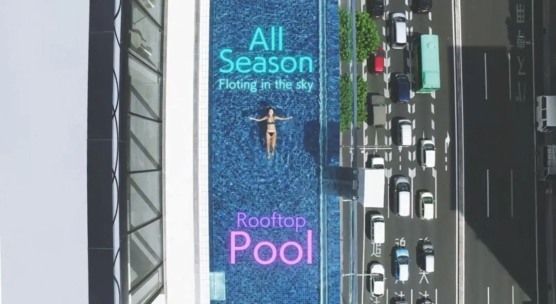 Pool view, Property Logo/Sign in Hotel Aqua Citta Naha