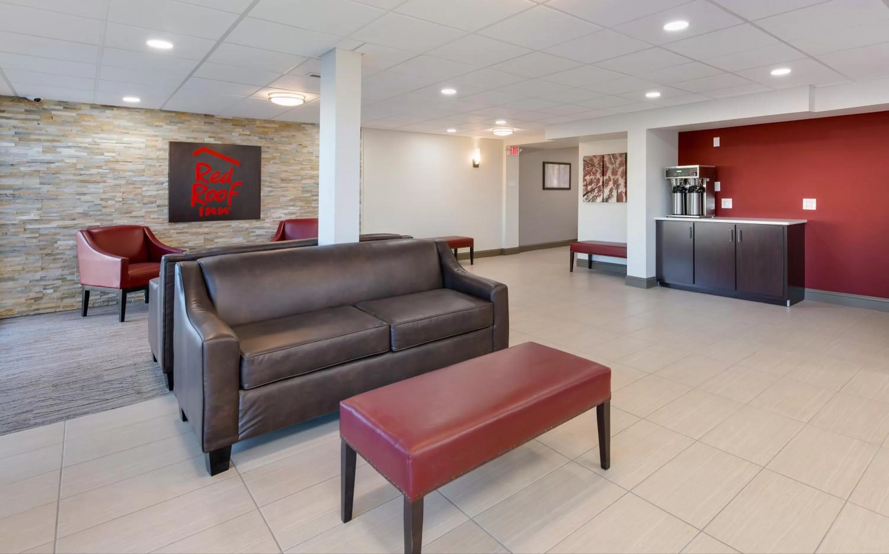 Lobby or reception in Red Roof Inn Dayton - Moraine/U of Dayton