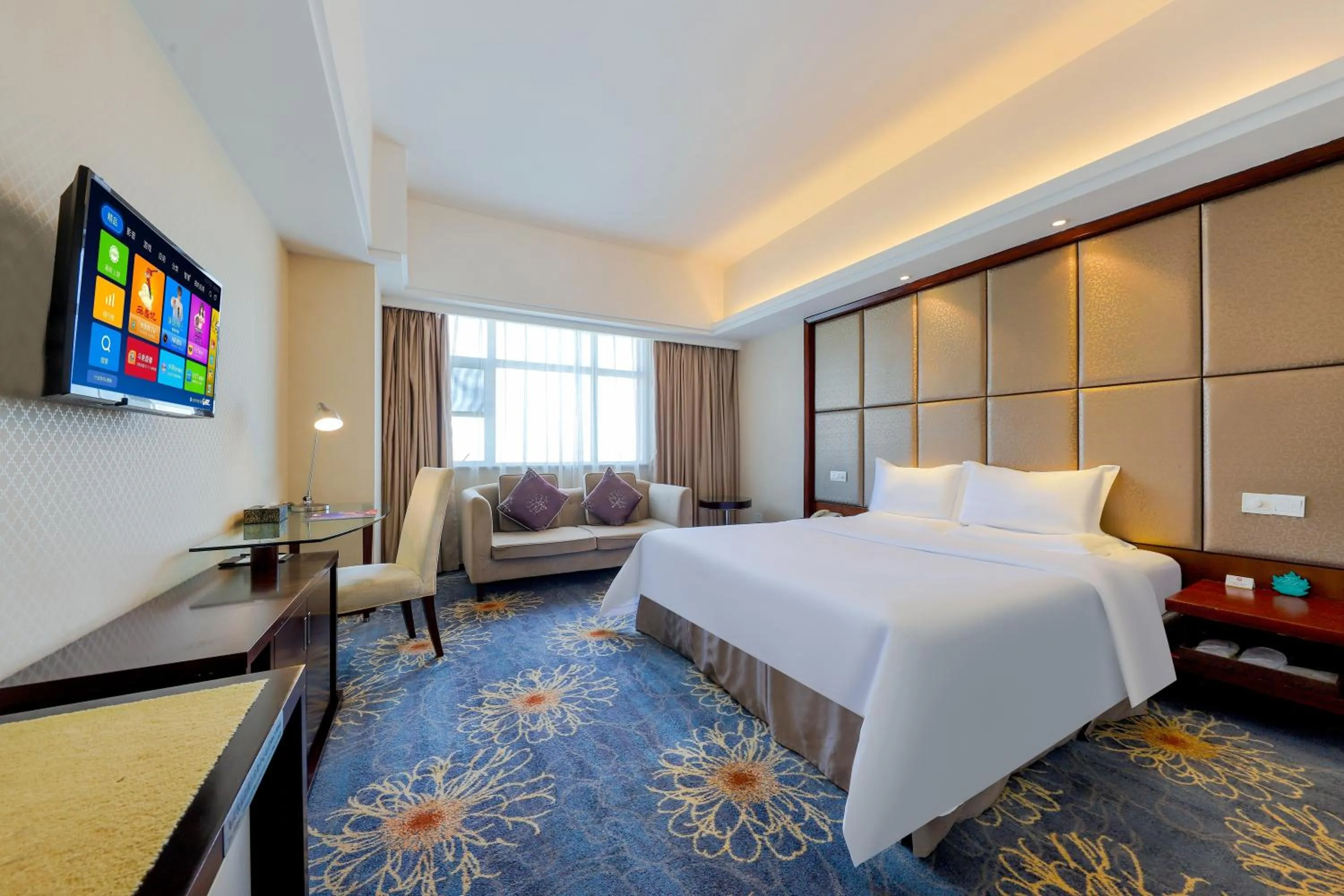 Bed in Zhengzhou Yuehai Hotel