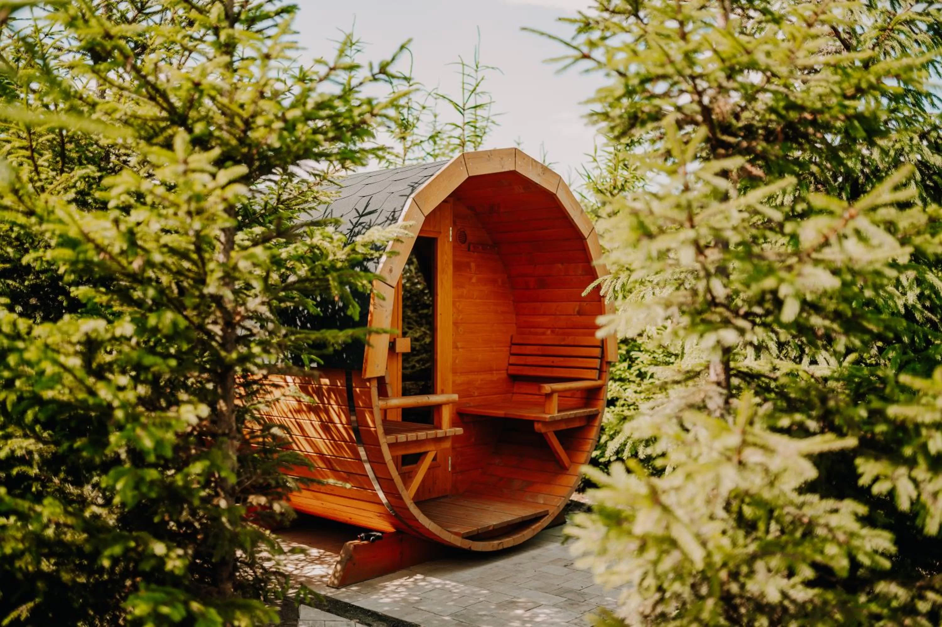 Sauna in Skansen Bicz Resort