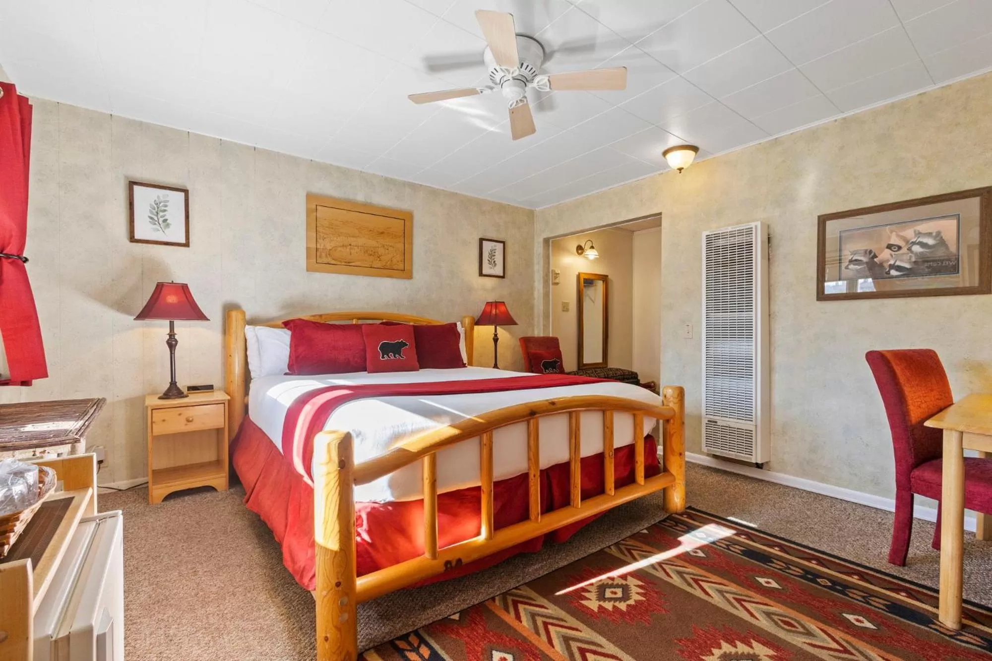 Bed in Mother Nature's Inn