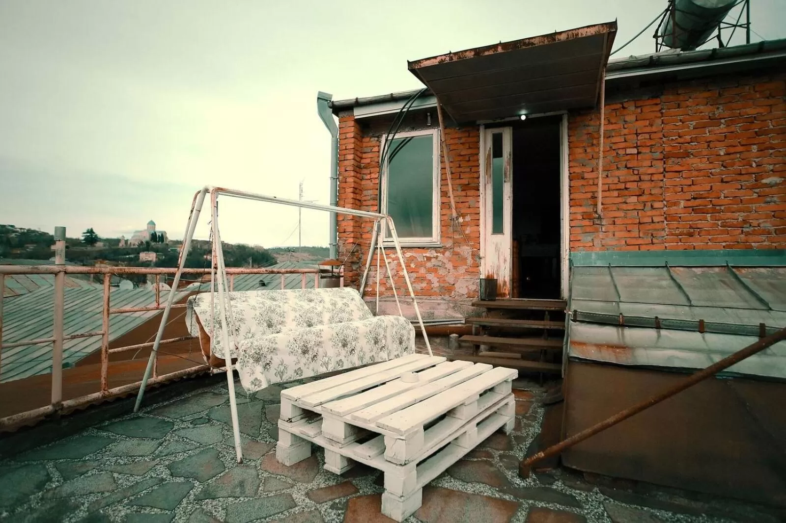 Patio in Guest House Old Kutaisi