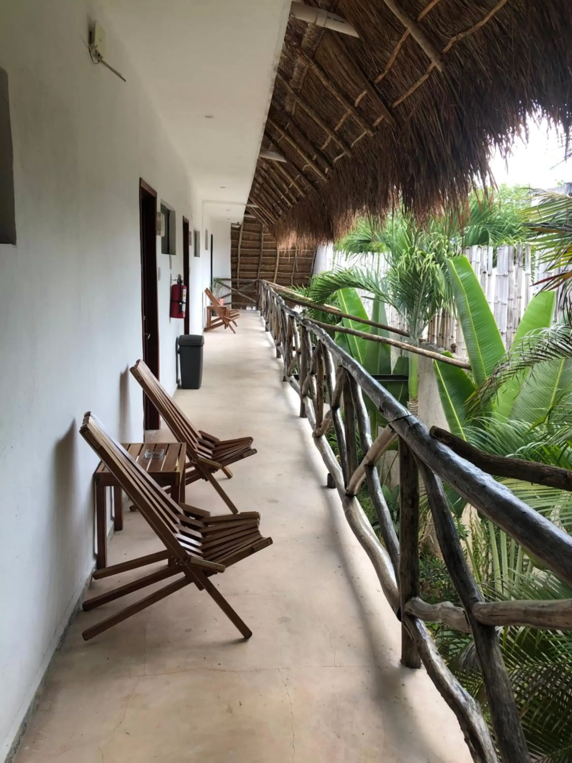 Balcony/Terrace in Hotel Casa Bamboo