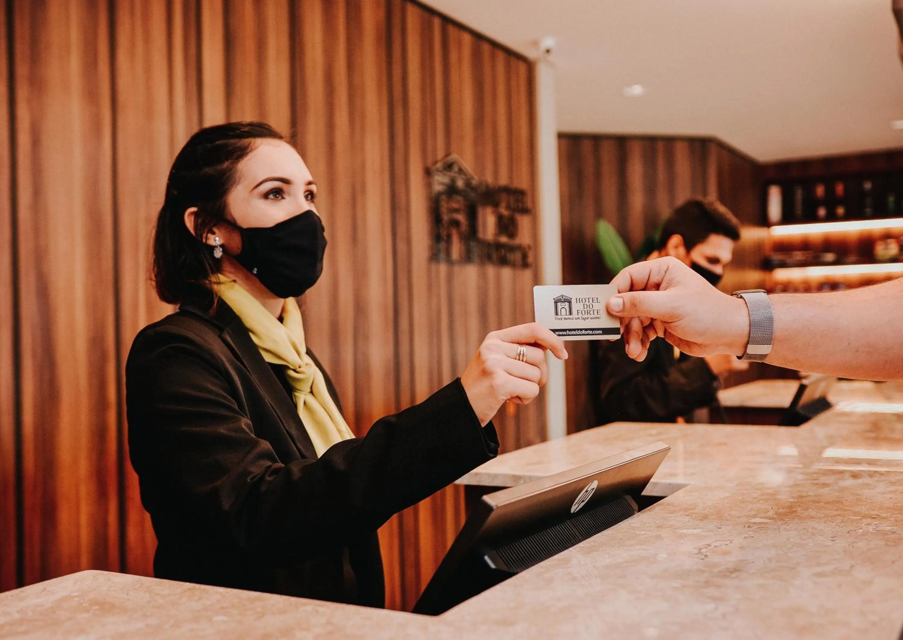 Lobby or reception in Hotel Do Forte