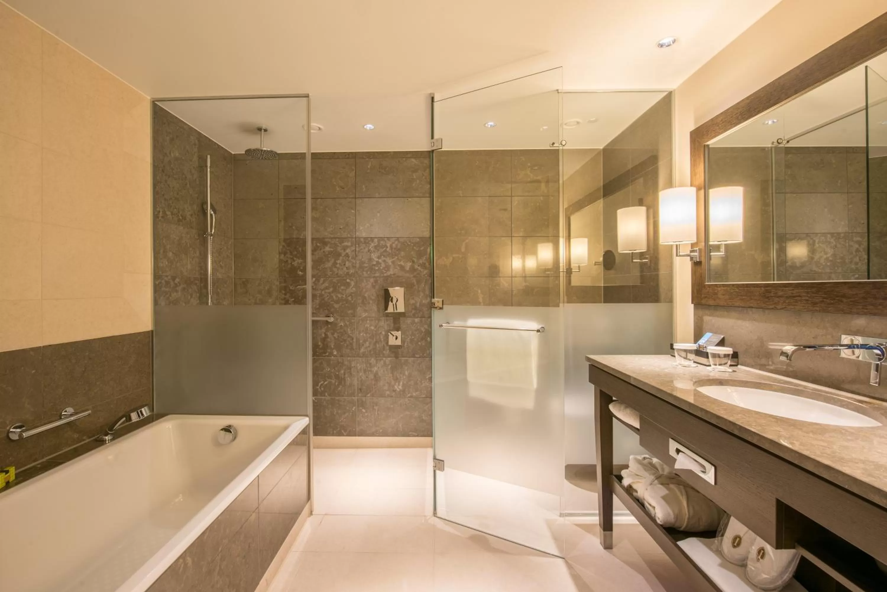 Bathroom in AlpenGold Hotel Davos