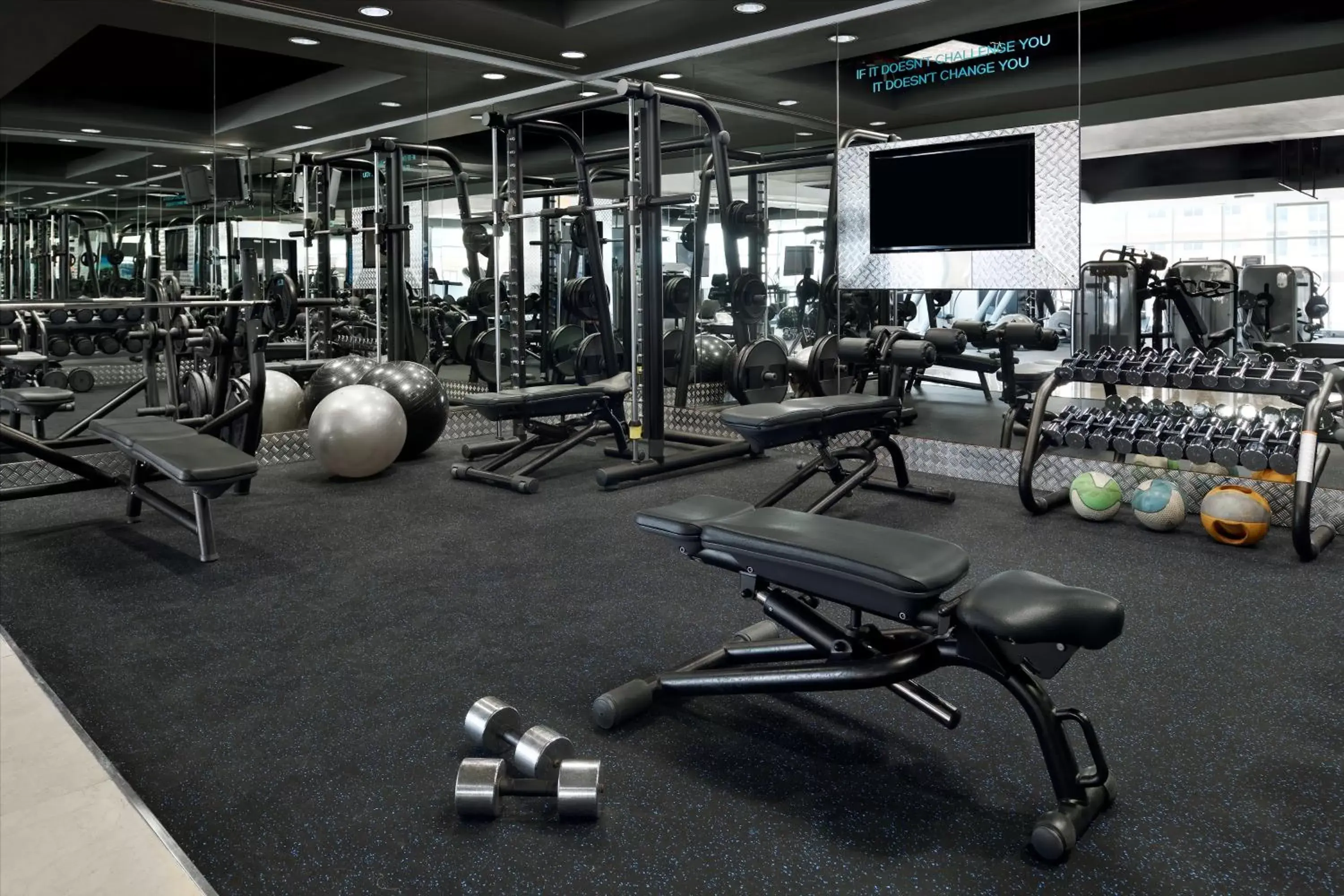 Fitness centre/facilities, Fitness Center/Facilities in Mövenpick Hotel Jumeirah Lakes Towers Dubai