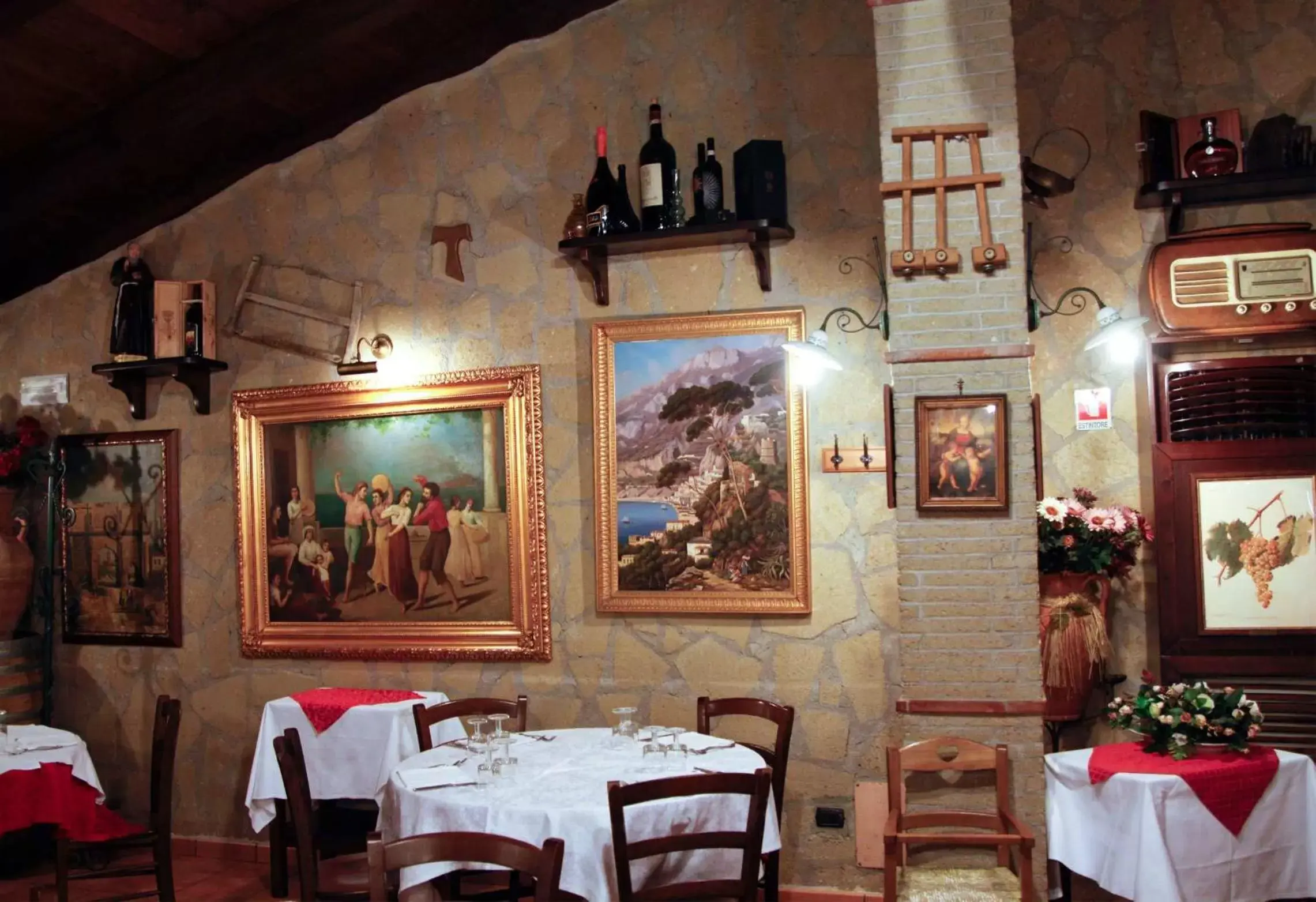 Lounge or bar, Restaurant/Places to Eat in Hotel Villa Clementina