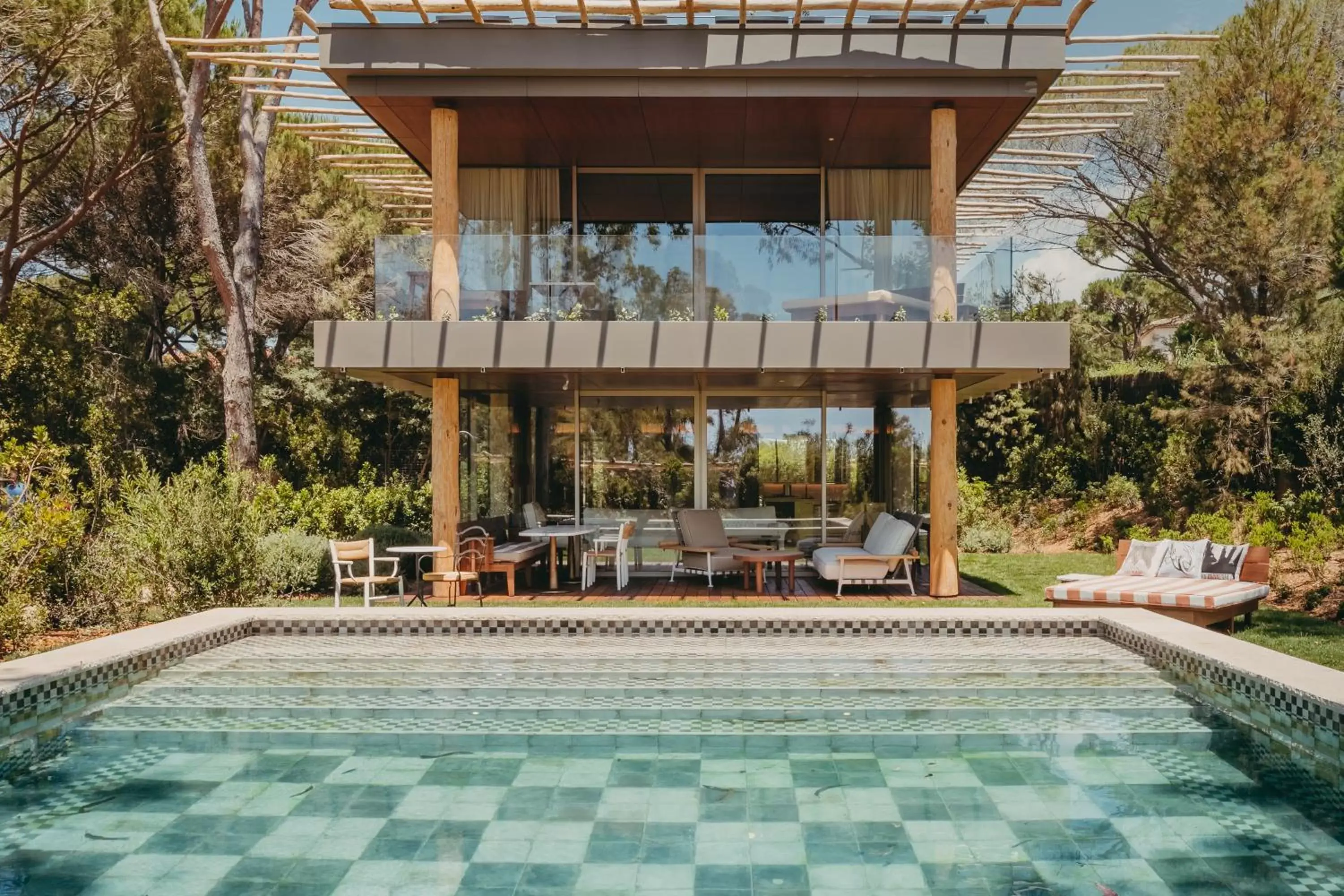 Swimming Pool in Lily of the Valley