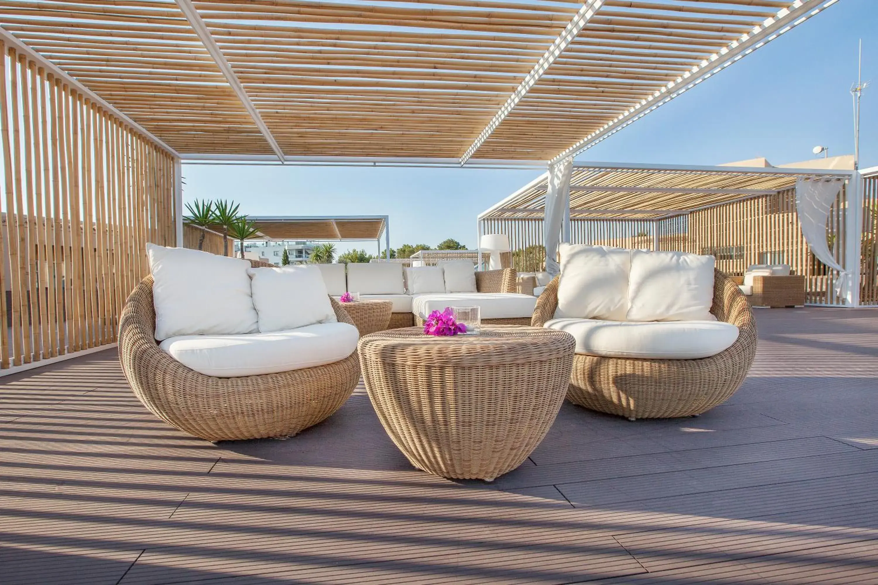Patio in Grupotel Santa Eulària & Spa - Adults Only