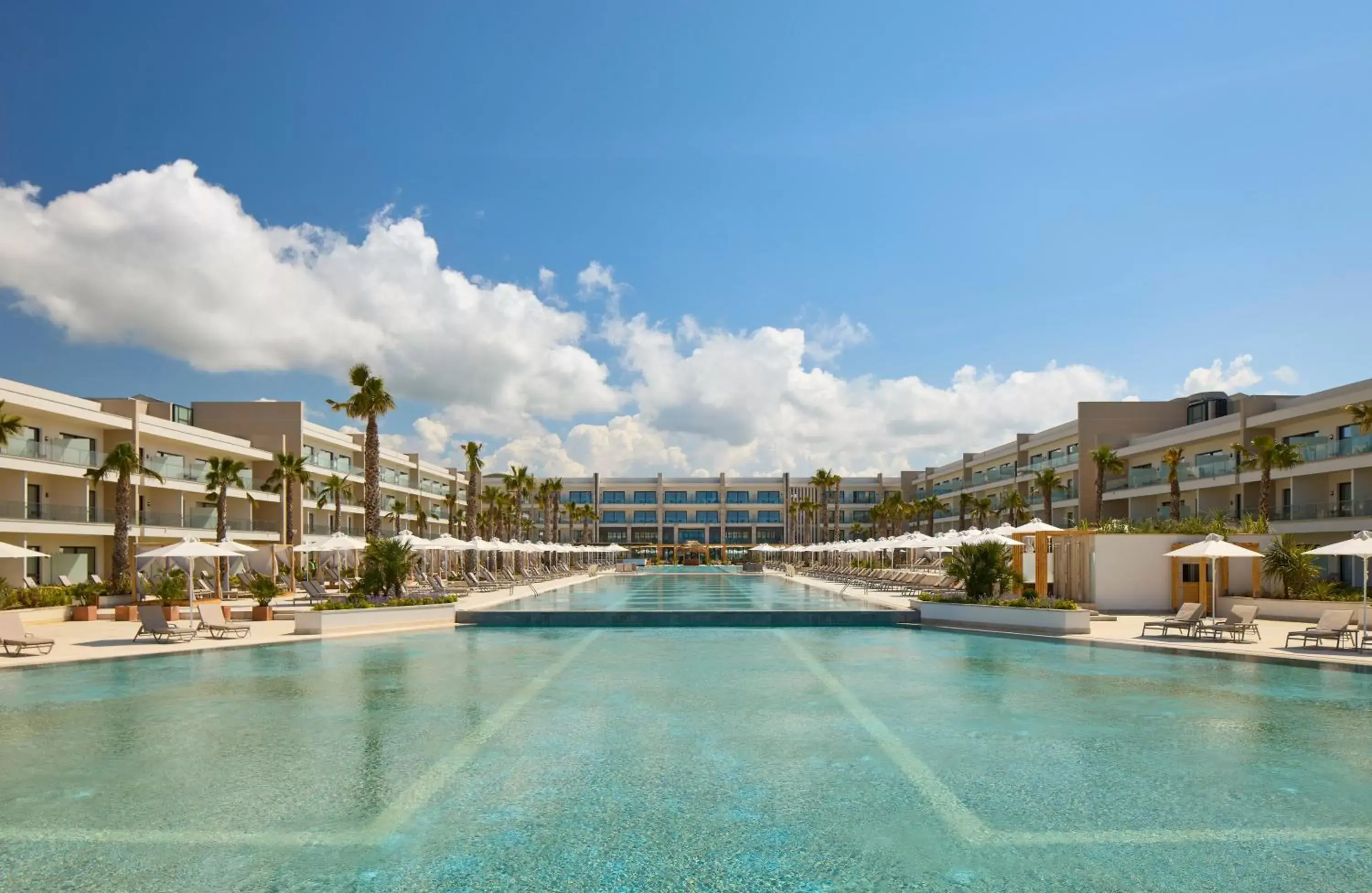 Property building, Swimming Pool in Meliá Durrës Albania