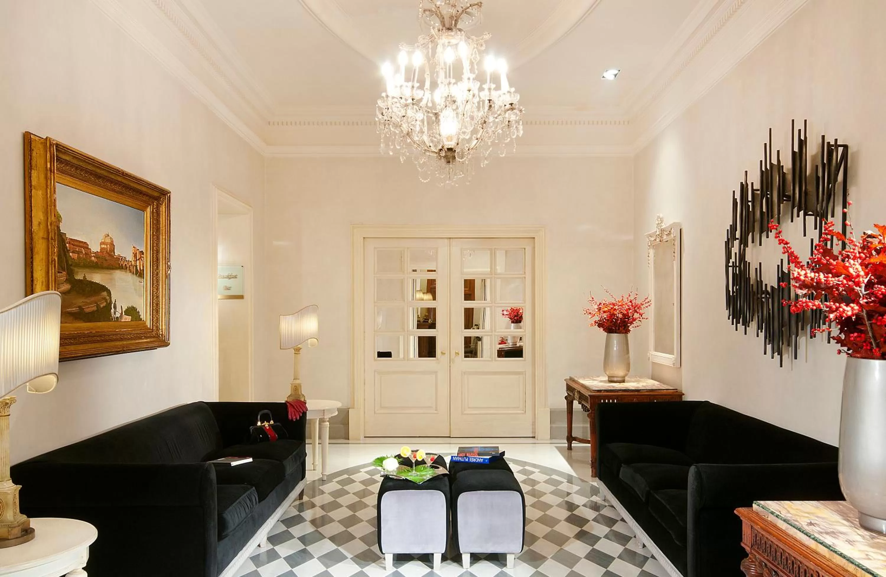 Lobby or reception in Alpi Hotel