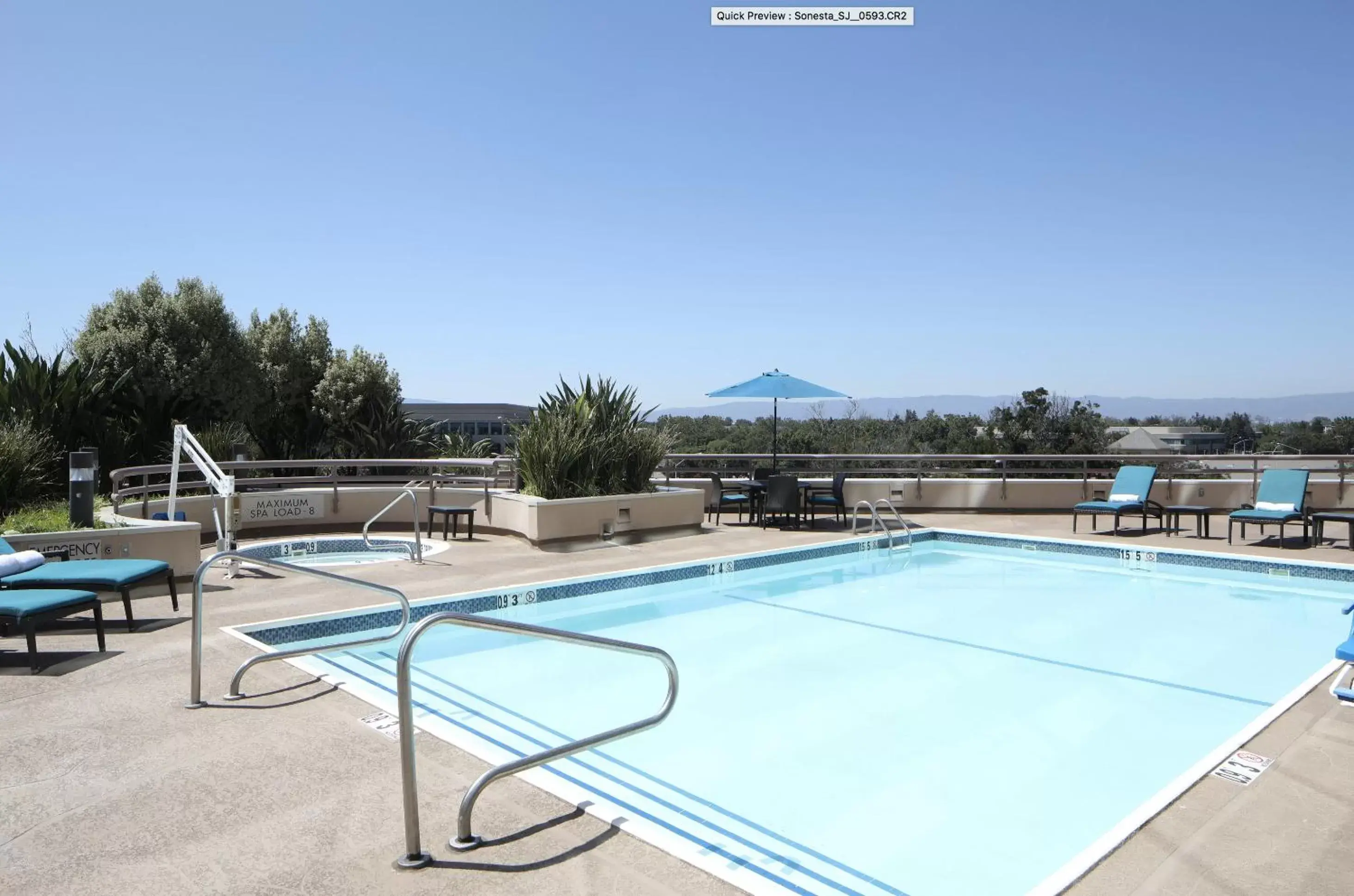 Hot Tub, Swimming Pool in Sonesta San Jose - Milpitas